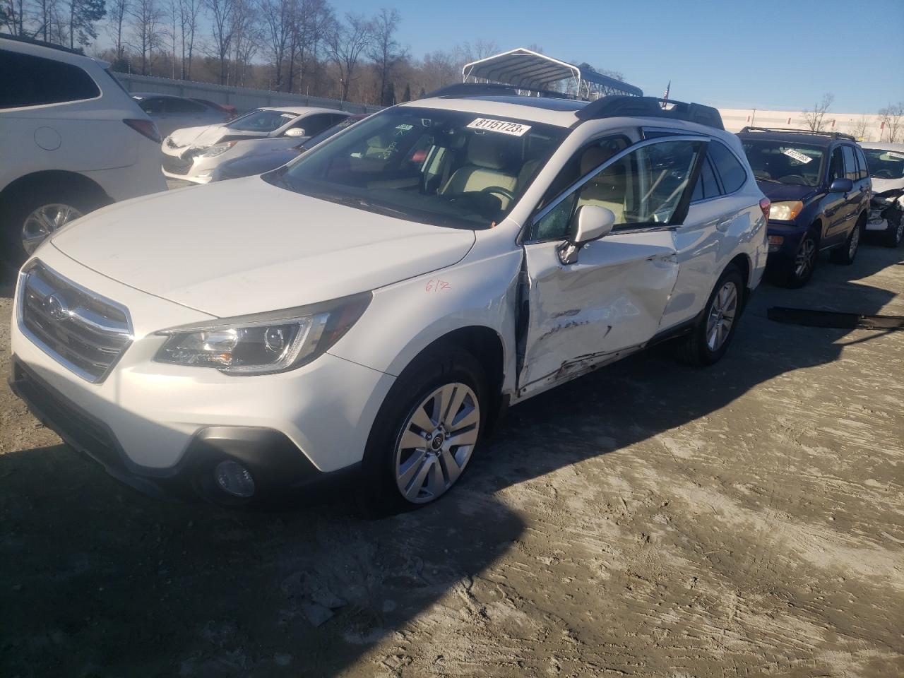 SUBARU OUTBACK 2018 4s4bsahc3j3314020