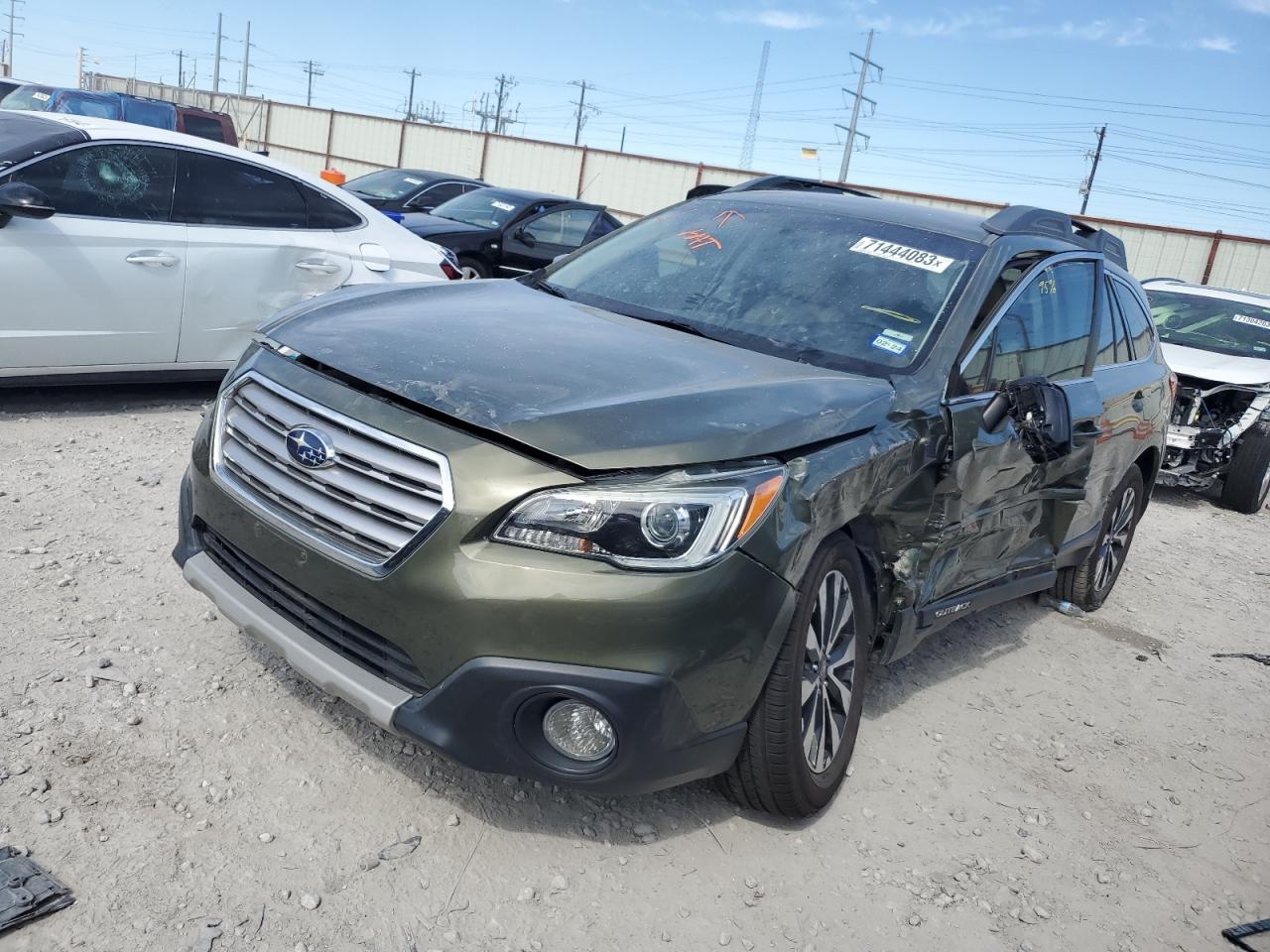 SUBARU OUTBACK 2016 4s4bsajc1g3291498