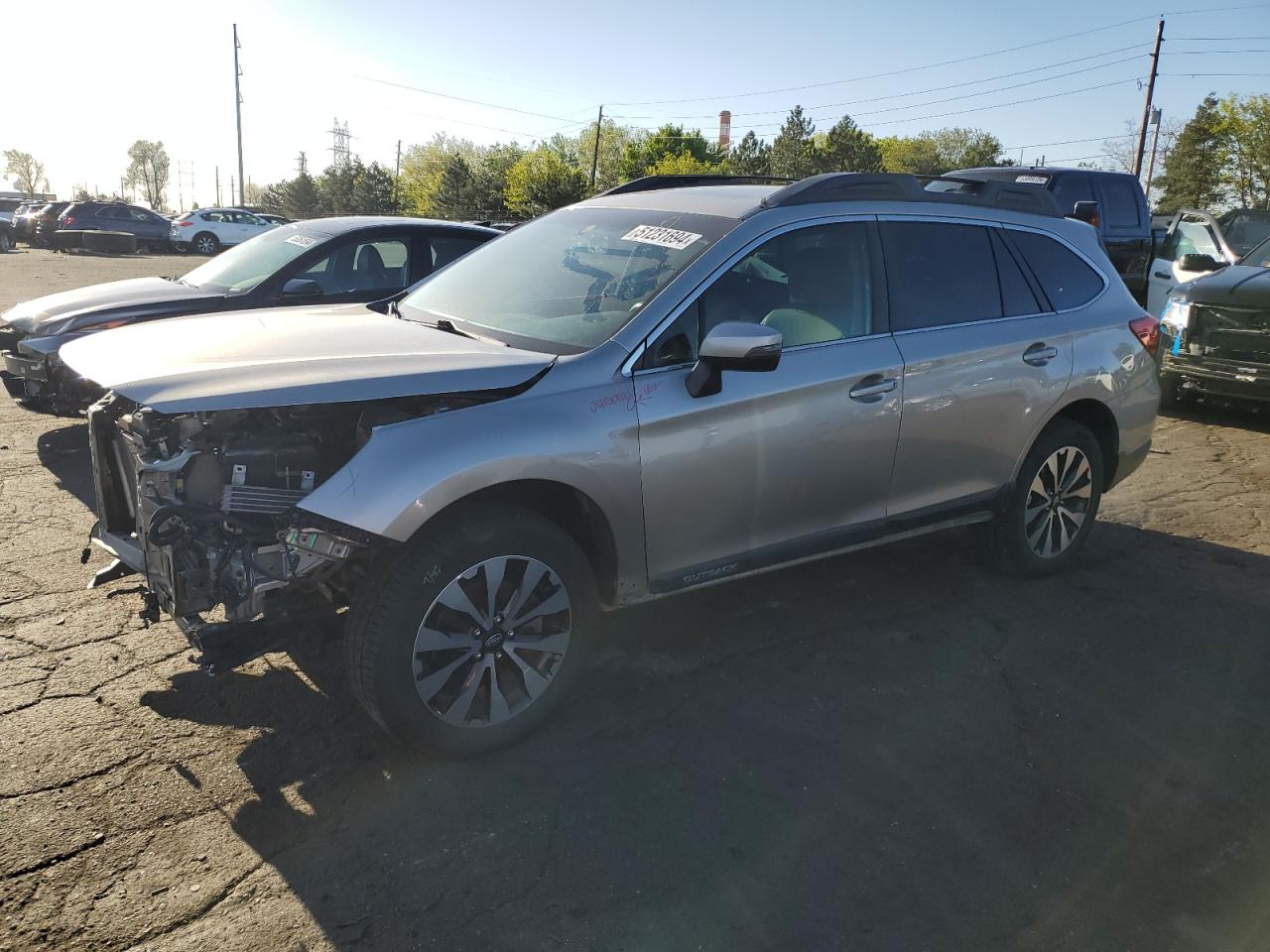 SUBARU OUTBACK 2017 4s4bsakc7h3248137