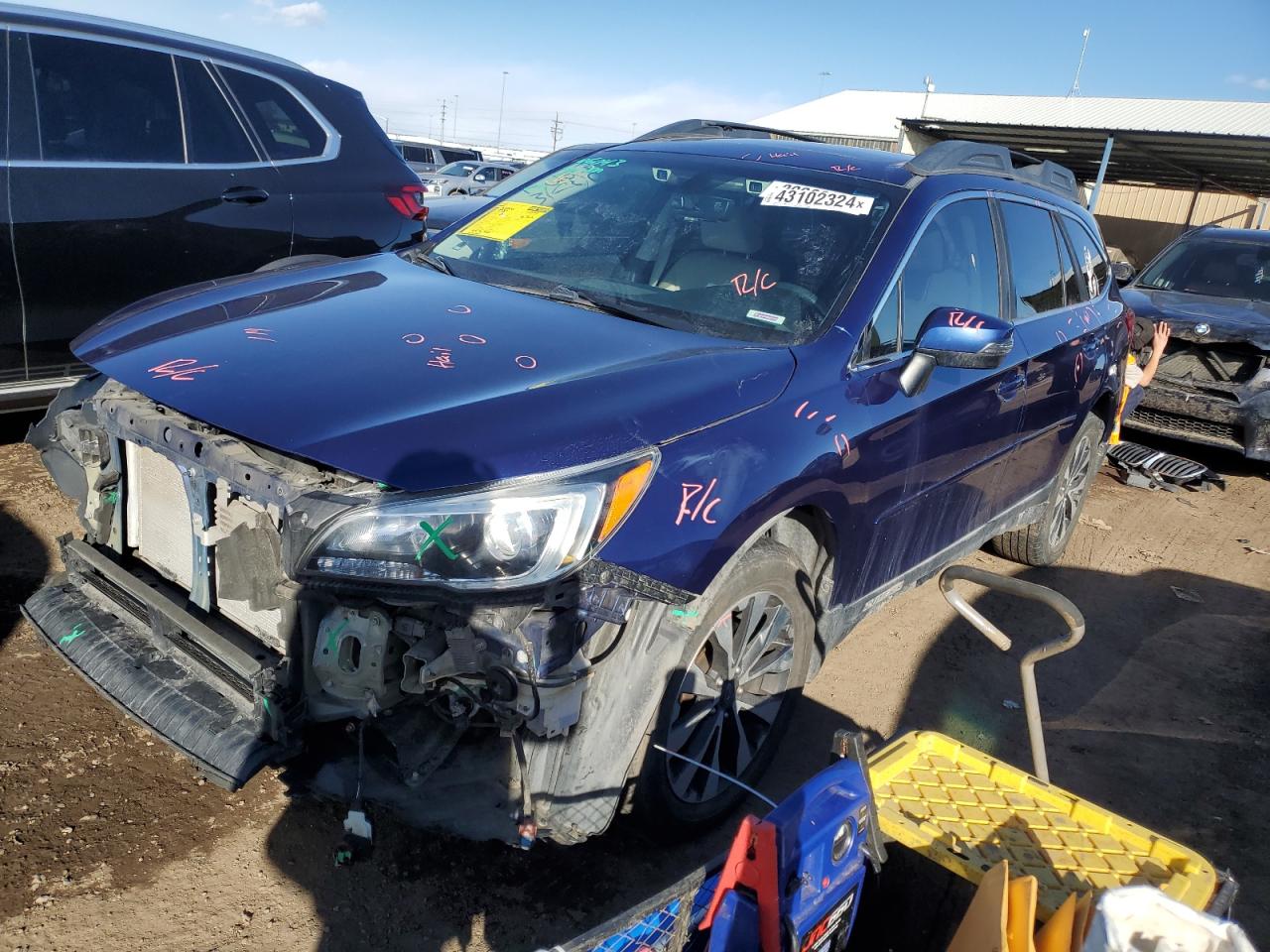 SUBARU OUTBACK 2017 4s4bsanc0h3326267