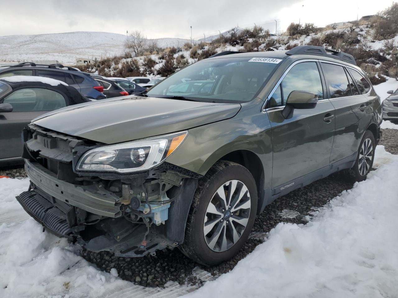 SUBARU OUTBACK 2015 4s4bsanc5f3274910