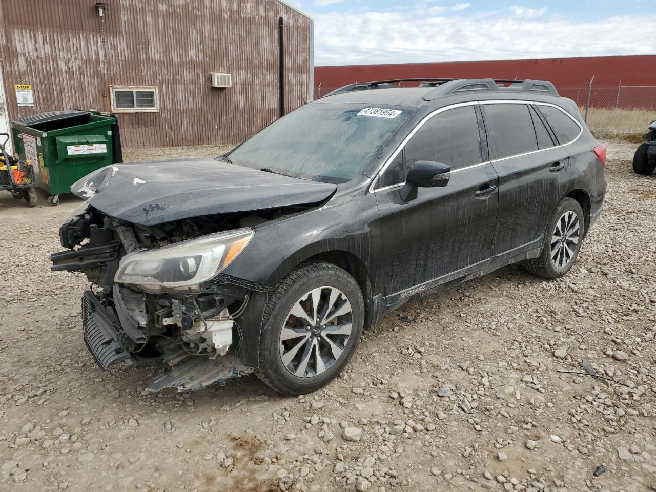 SUBARU OUTBACK 2017 4s4bsanc6h3379765