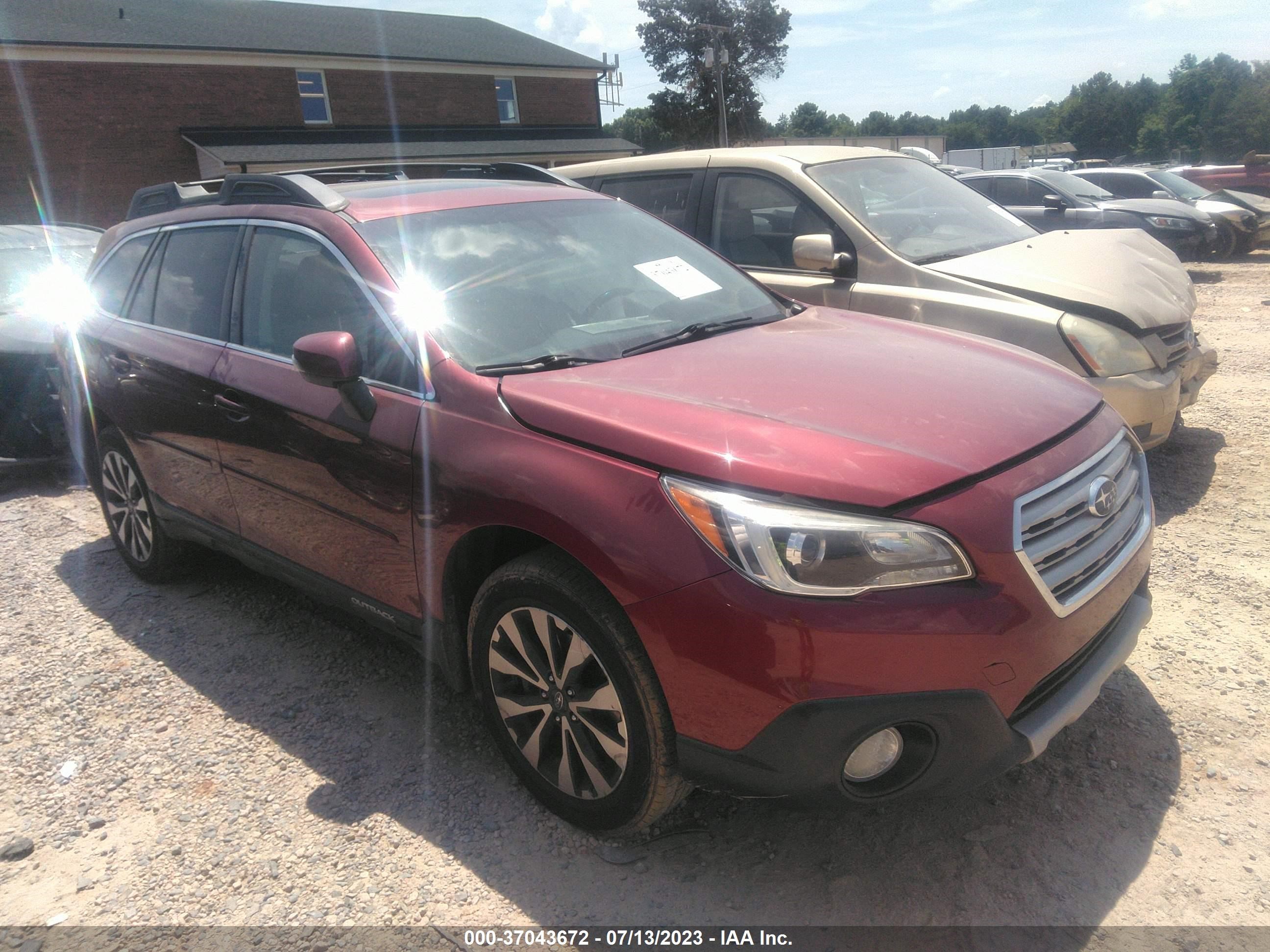 SUBARU OUTBACK 2017 4s4bsanc7h3314939