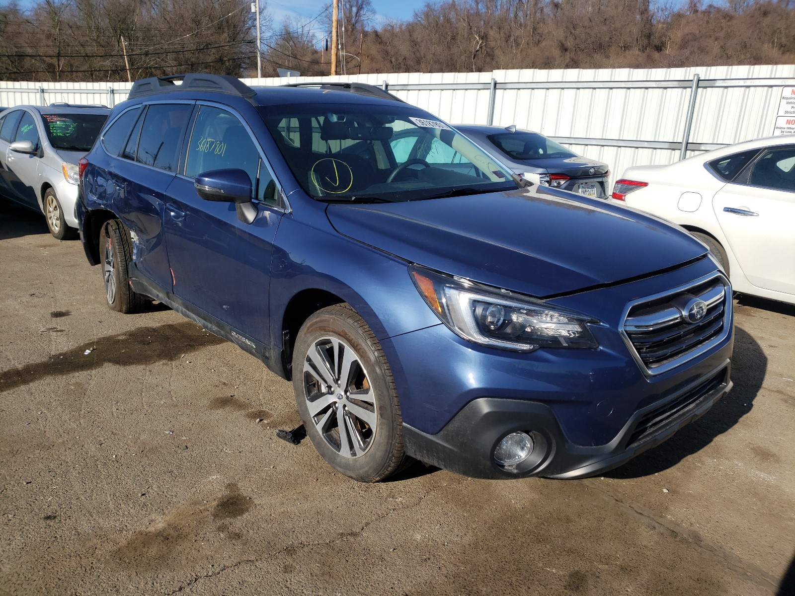 SUBARU OUTBACK 2. 2019 4s4bsanc7k3357541