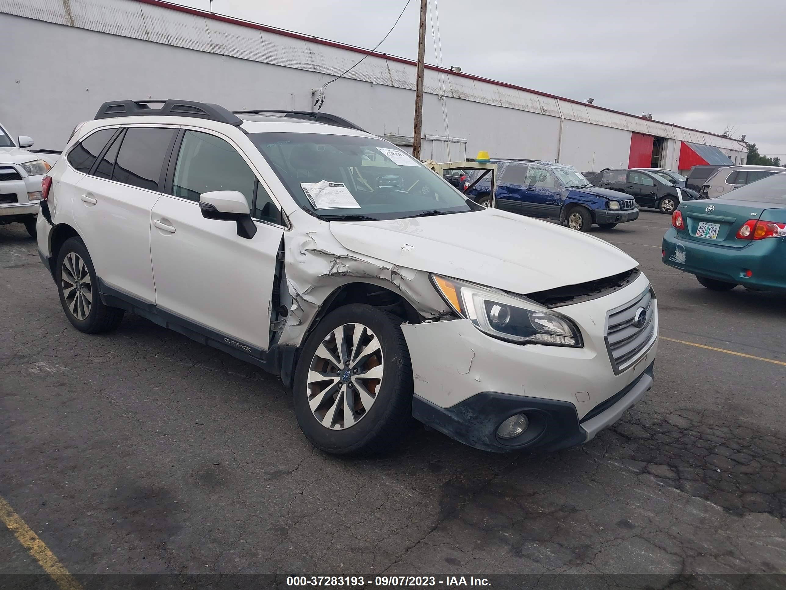 SUBARU OUTBACK 2. 2015 4s4bsanc9f3281455