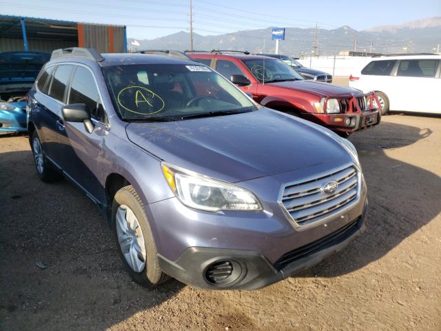 SUBARU OUTBACK 2. 2015 4s4bsbac5f3206456