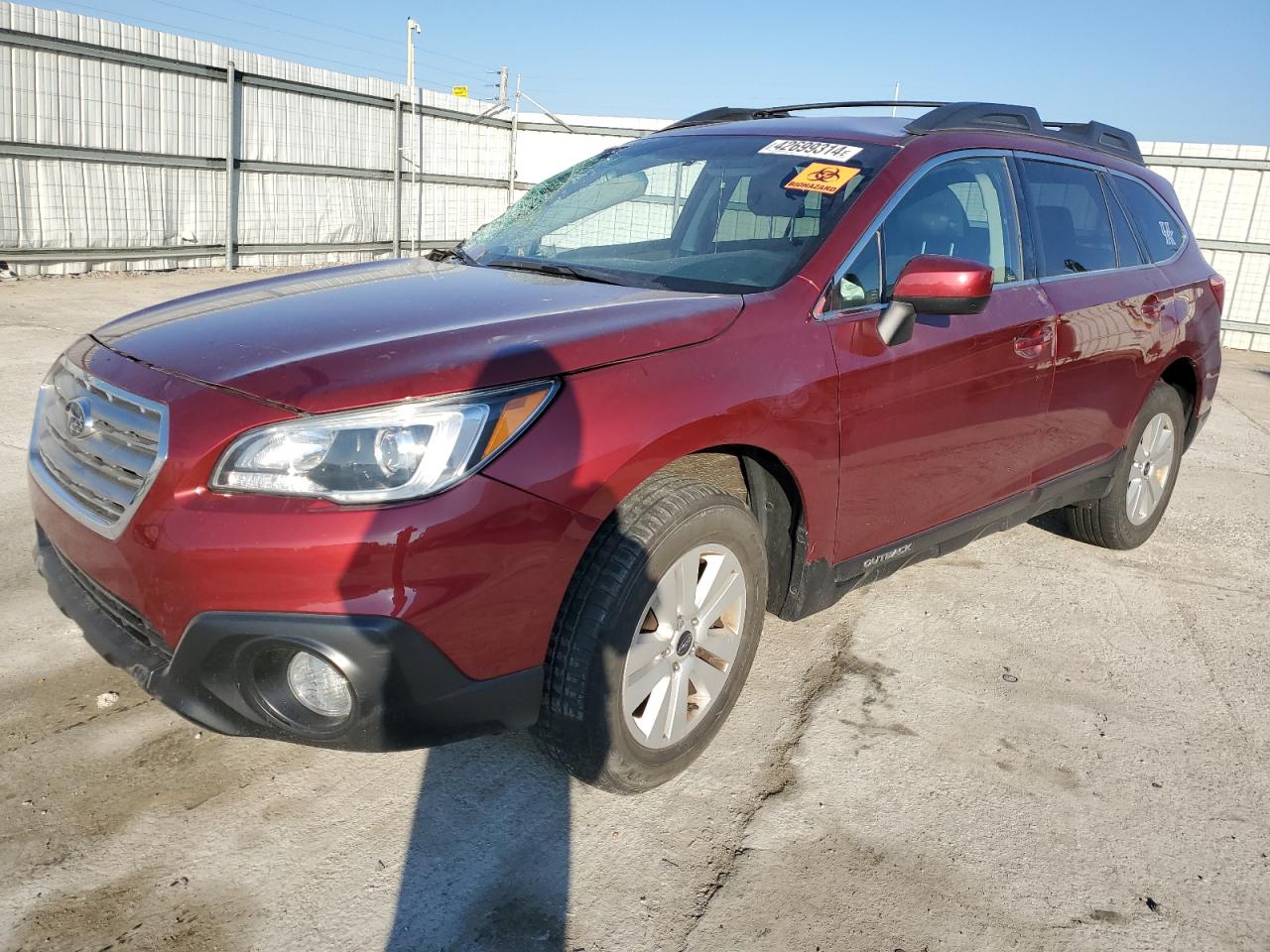 SUBARU OUTBACK 2015 4s4bsbcc4f3216747