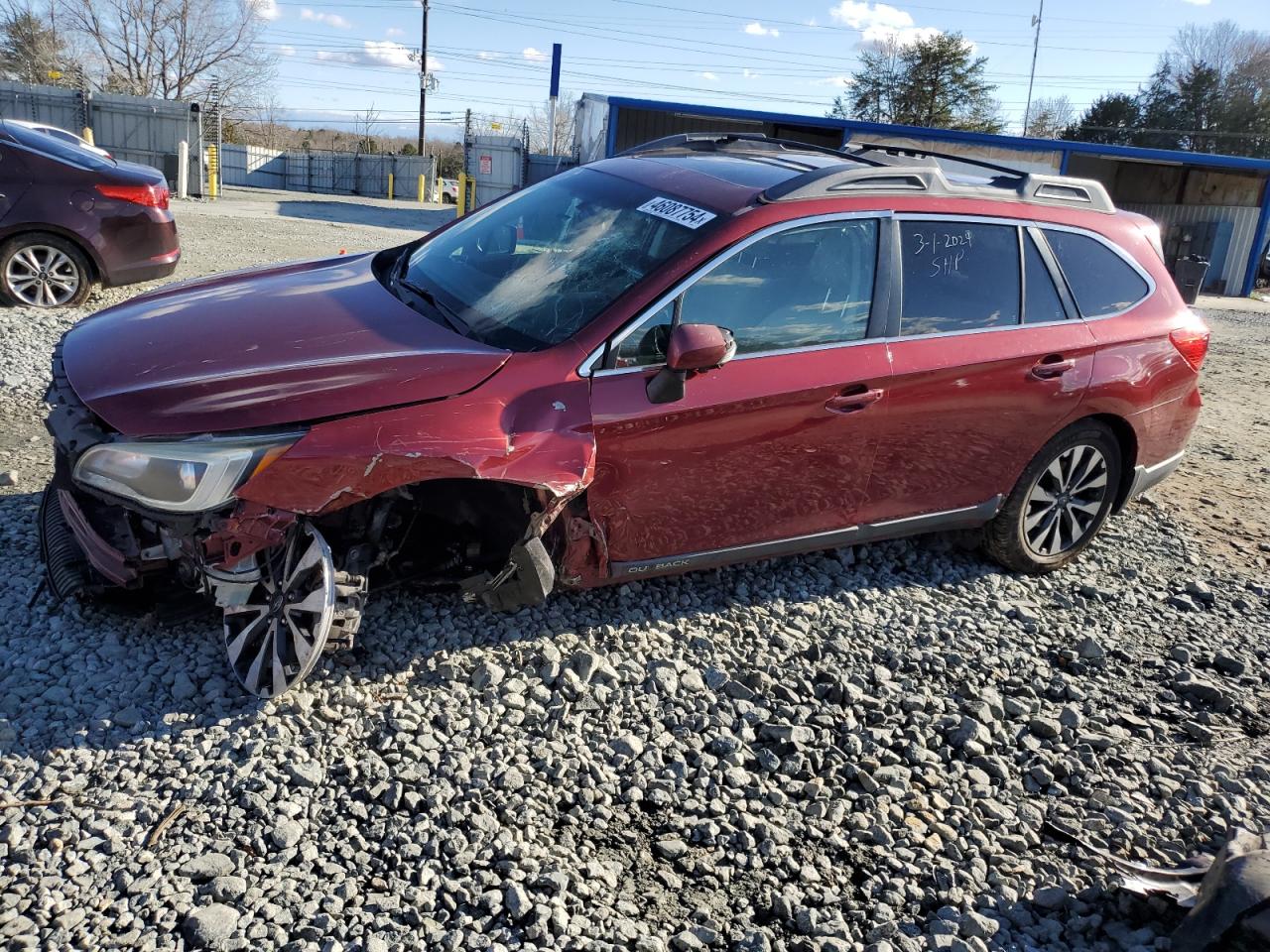 SUBARU OUTBACK 2015 4s4bsblc5f3266881