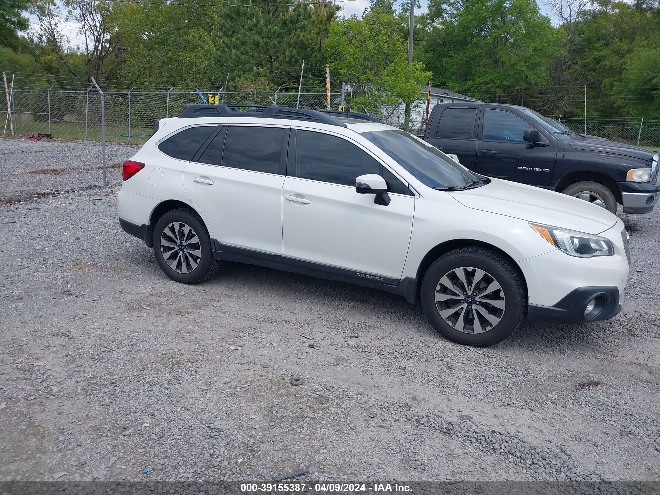 SUBARU OUTBACK 2015 4s4bsblcxf3317680