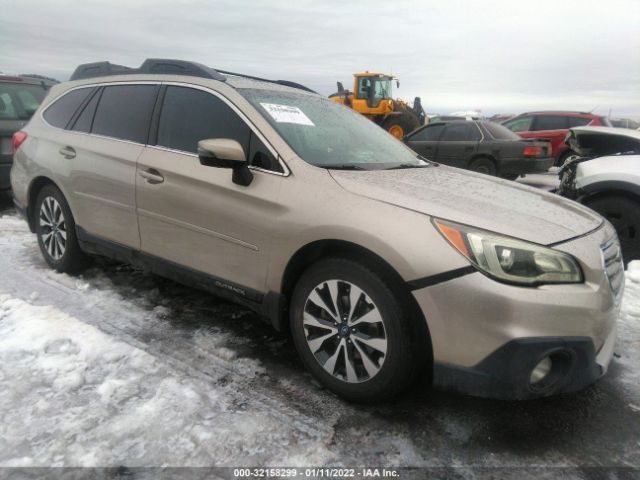 SUBARU OUTBACK 2015 4s4bsbnc1f3347888