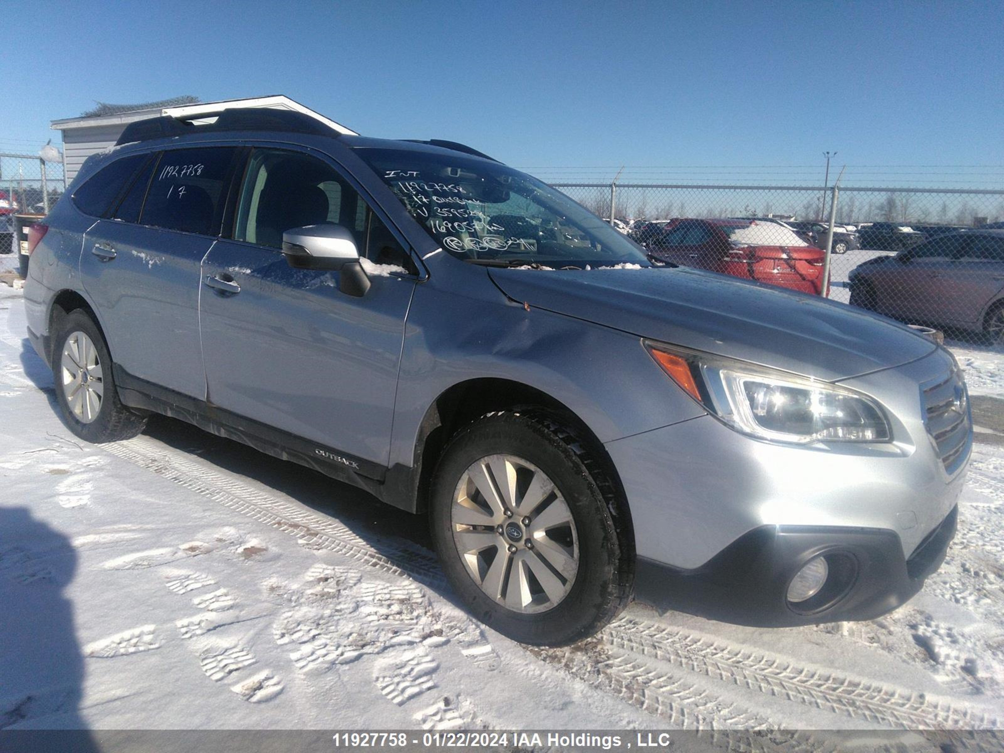 SUBARU OUTBACK 2017 4s4bscgc1h3359528