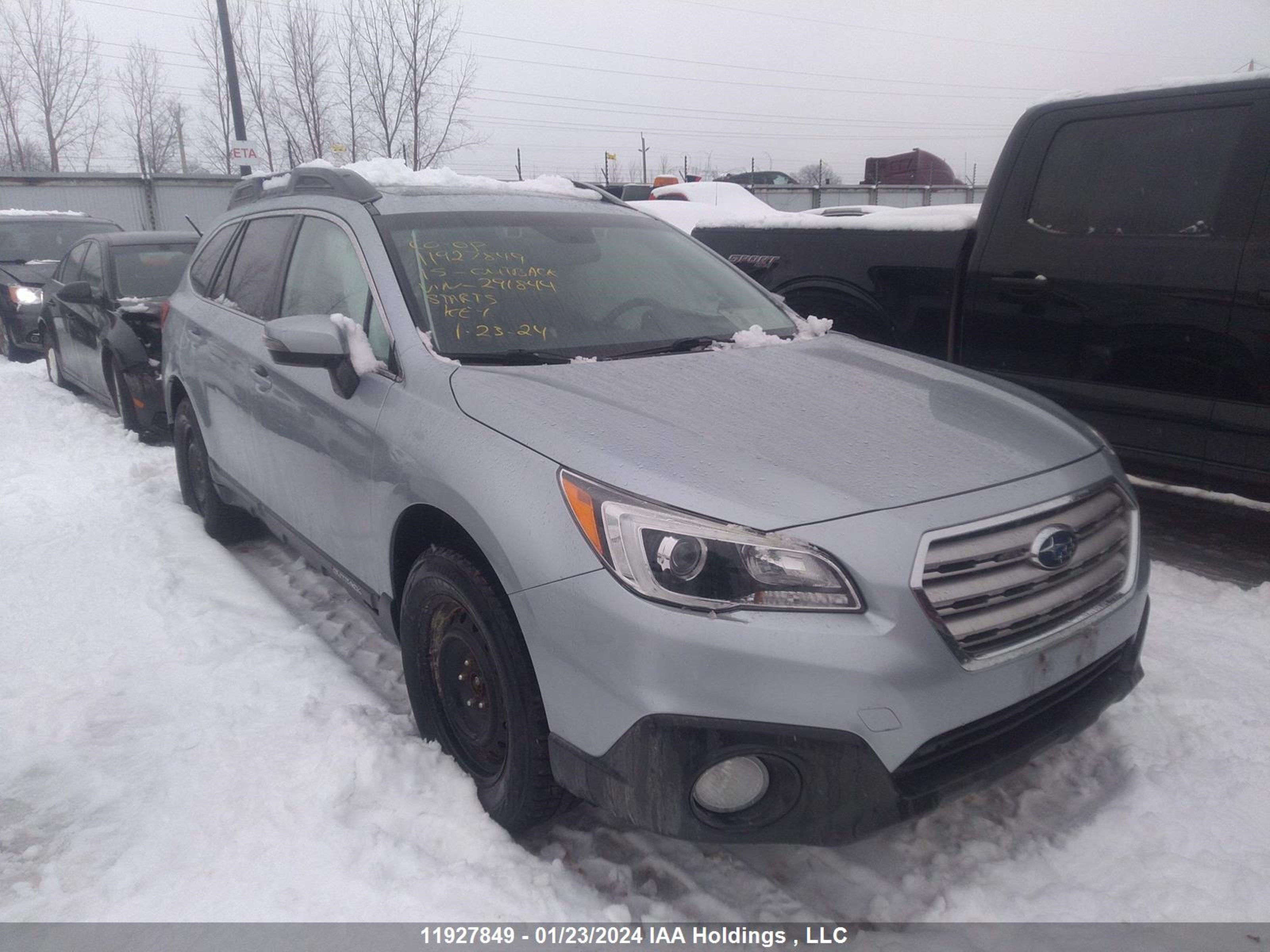 SUBARU OUTBACK 2015 4s4bscncxf3291844