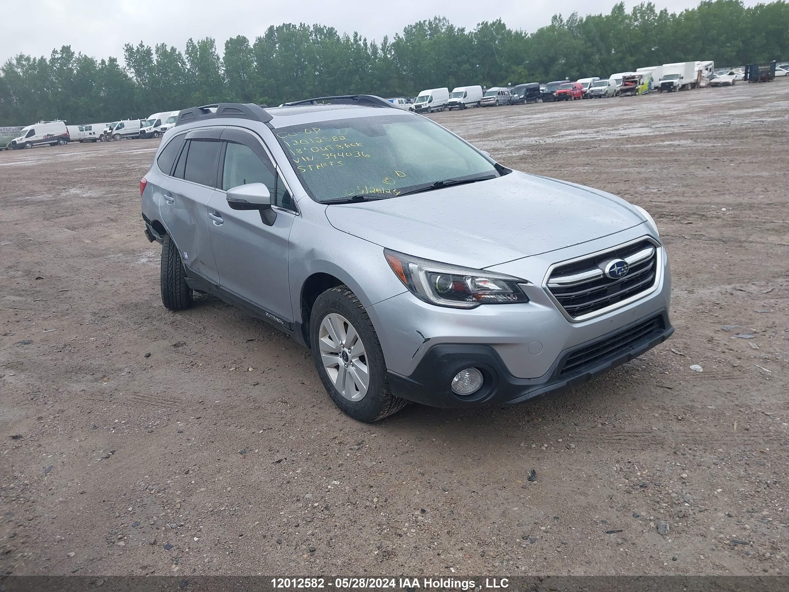 SUBARU OUTBACK 2018 4s4bsdgc7j3394036