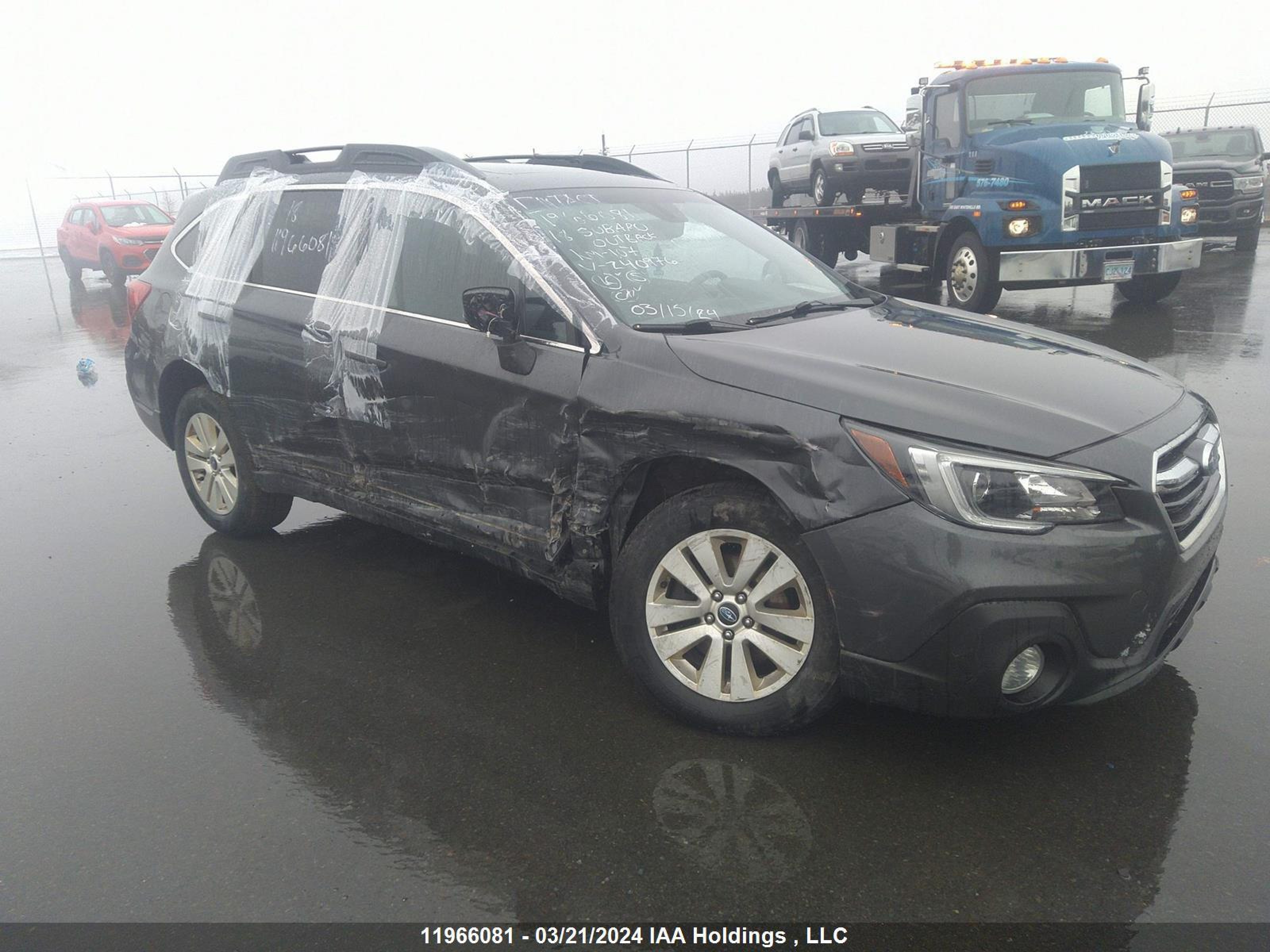 SUBARU OUTBACK 2018 4s4bsdgc9j3240976