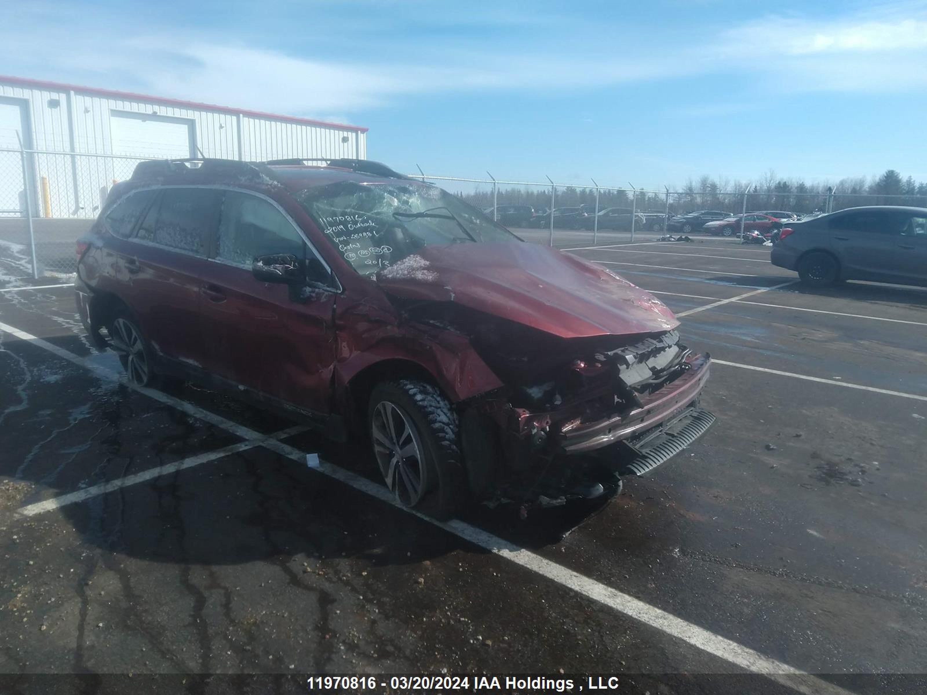 SUBARU OUTBACK 2019 4s4bsdnc5k3269881