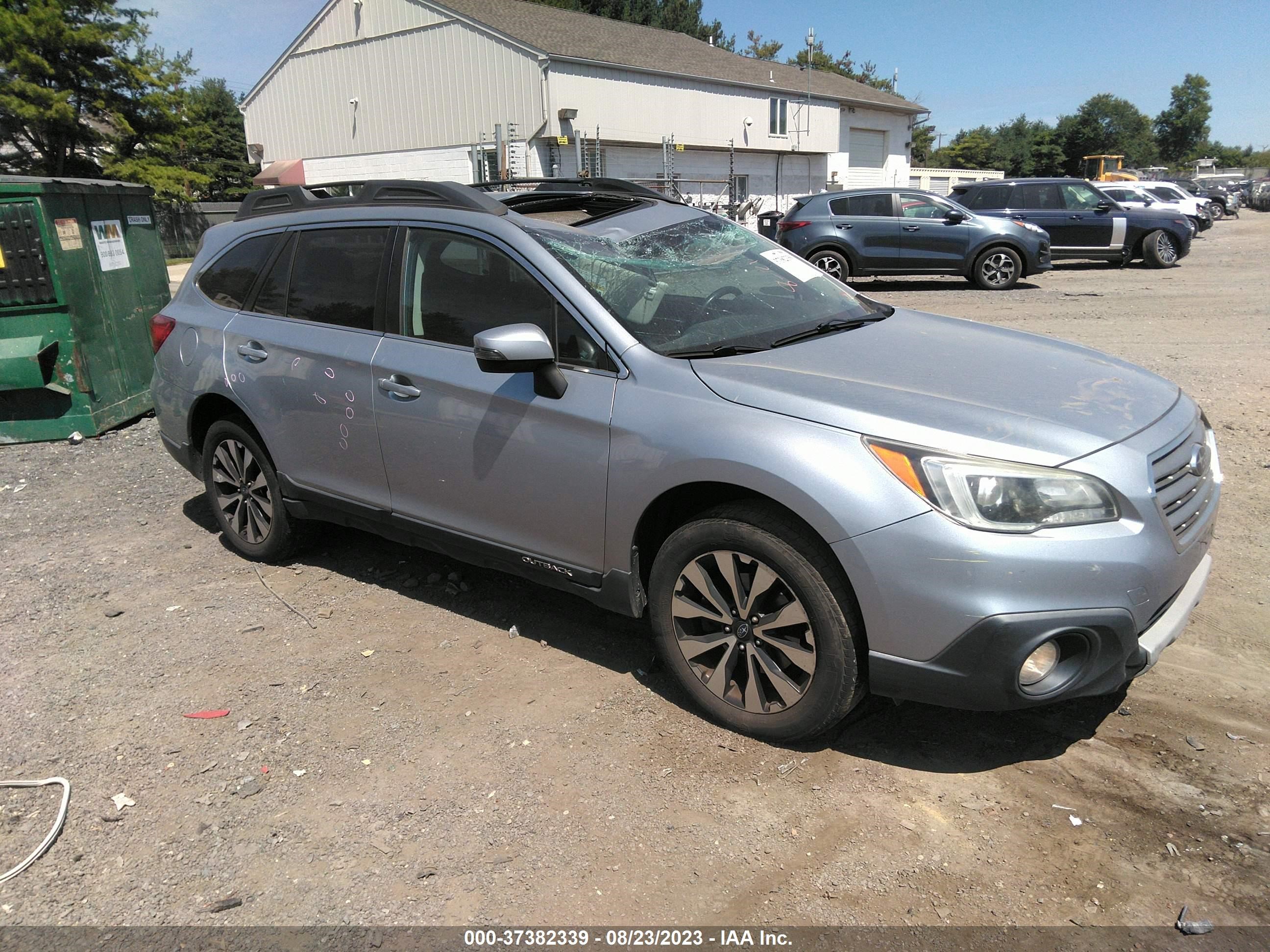 SUBARU OUTBACK 2015 4s4bsenc0f3344255