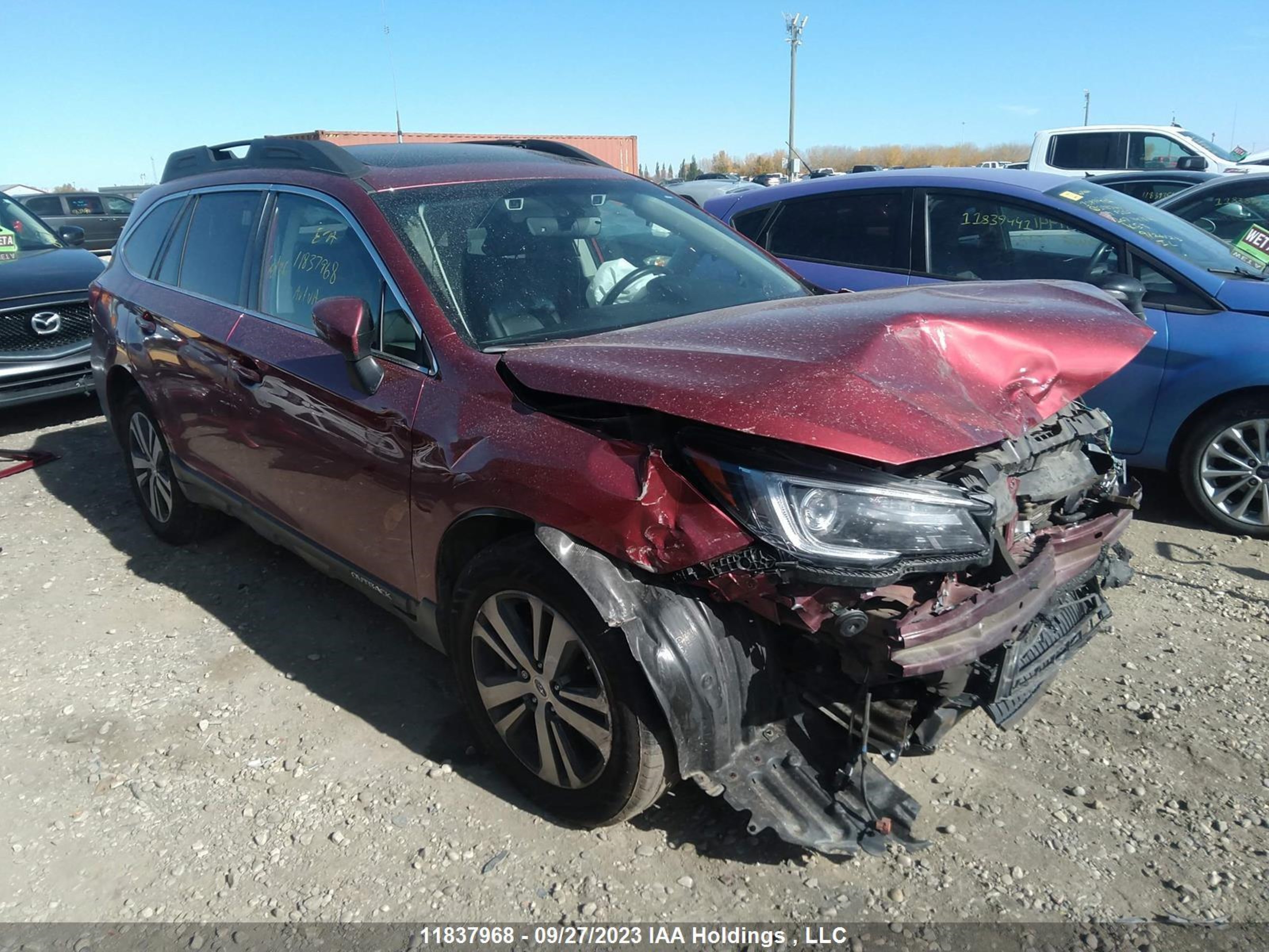 SUBARU OUTBACK 2018 4s4bsfnc9j3254360