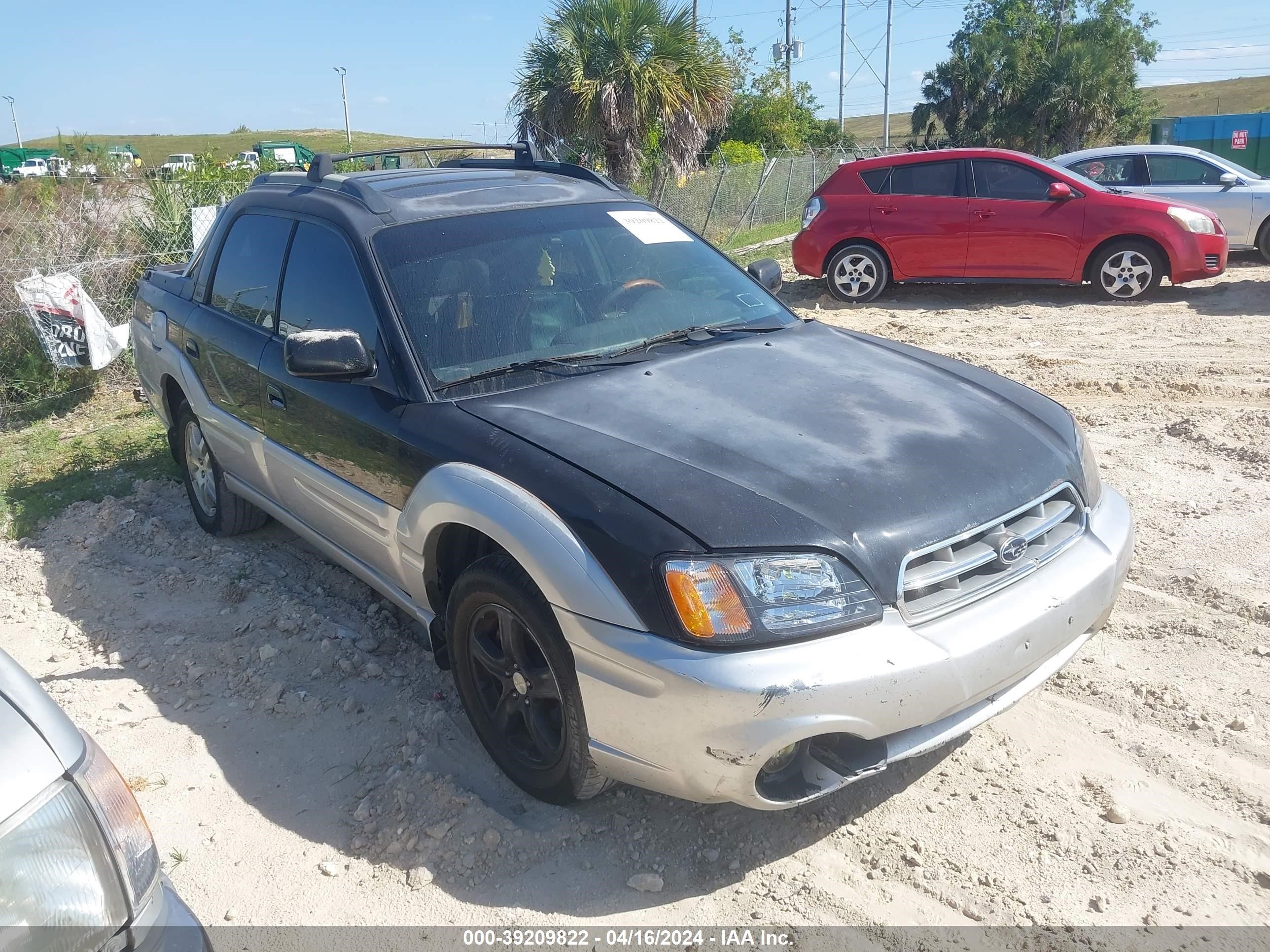 SUBARU BAJA 2003 4s4bt61c337108485