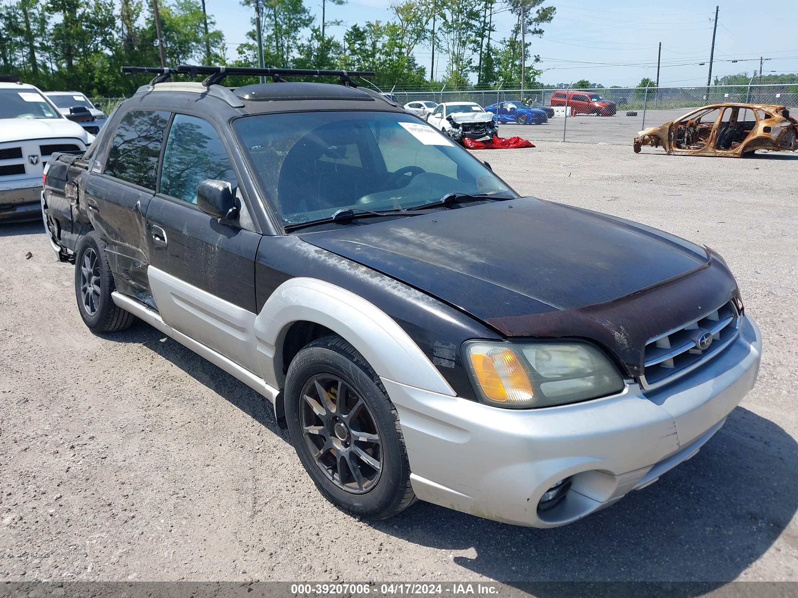 SUBARU BAJA 2003 4s4bt61c637109128