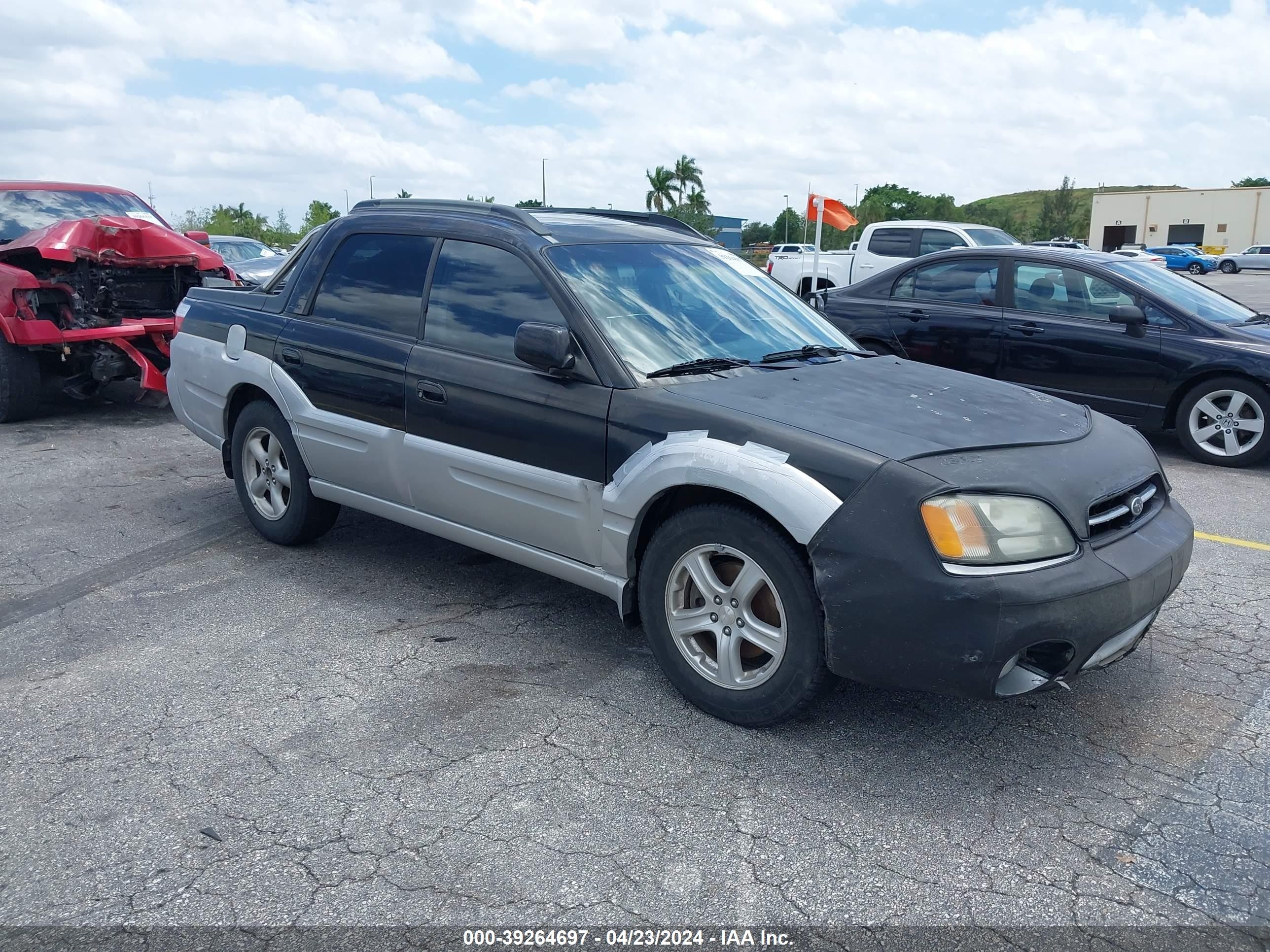 SUBARU BAJA 2003 4s4bt61c837108787