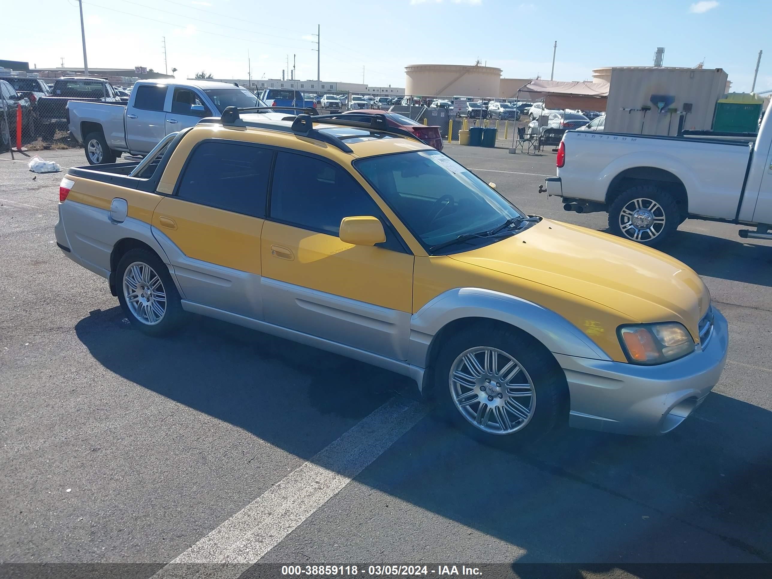 SUBARU BAJA 2003 4s4bt61c937108491