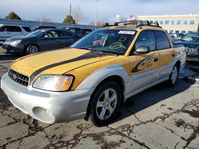 SUBARU BAJA 2003 4s4bt62c337114236