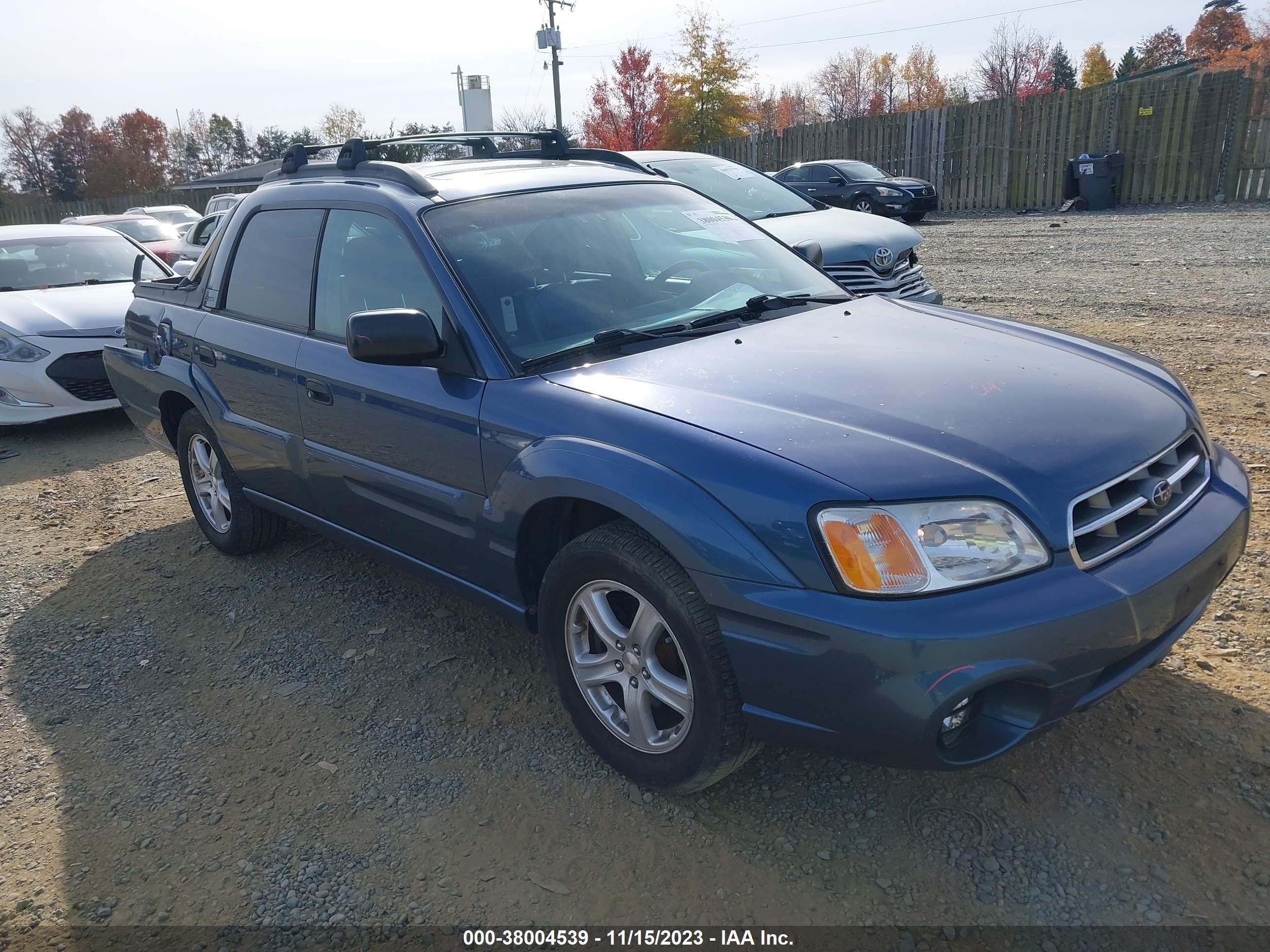 SUBARU BAJA 2006 4s4bt62c467104609