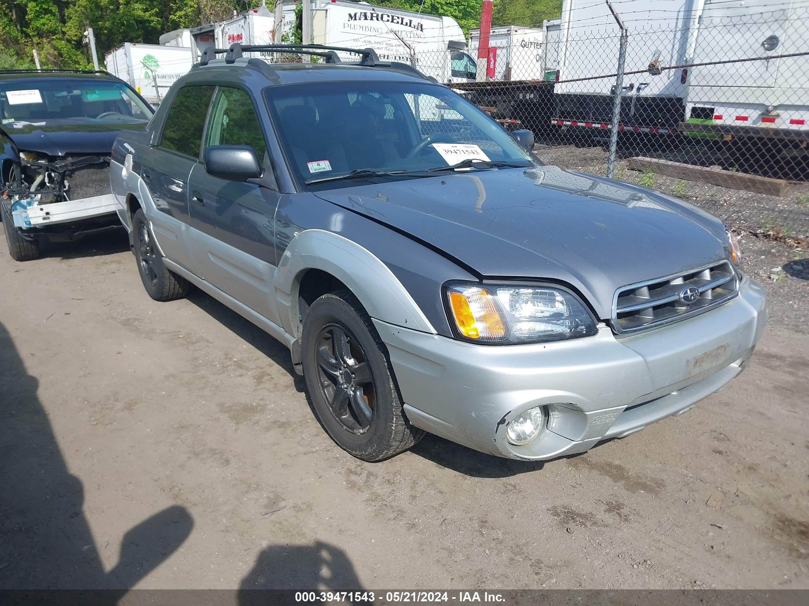 SUBARU BAJA 2005 4s4bt62c657106330