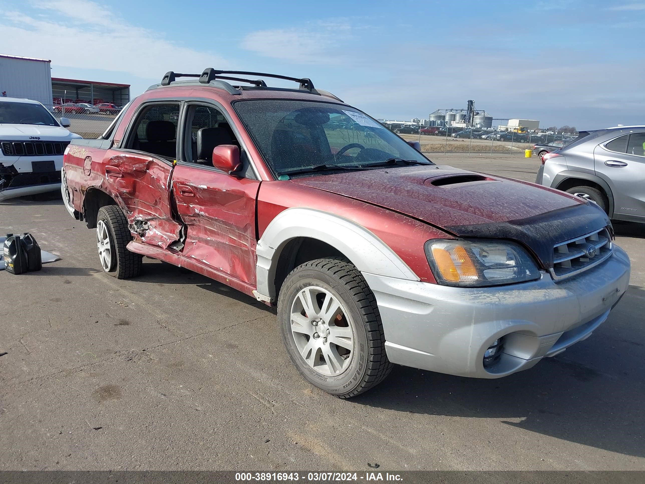 SUBARU BAJA 2004 4s4bt63c345100168