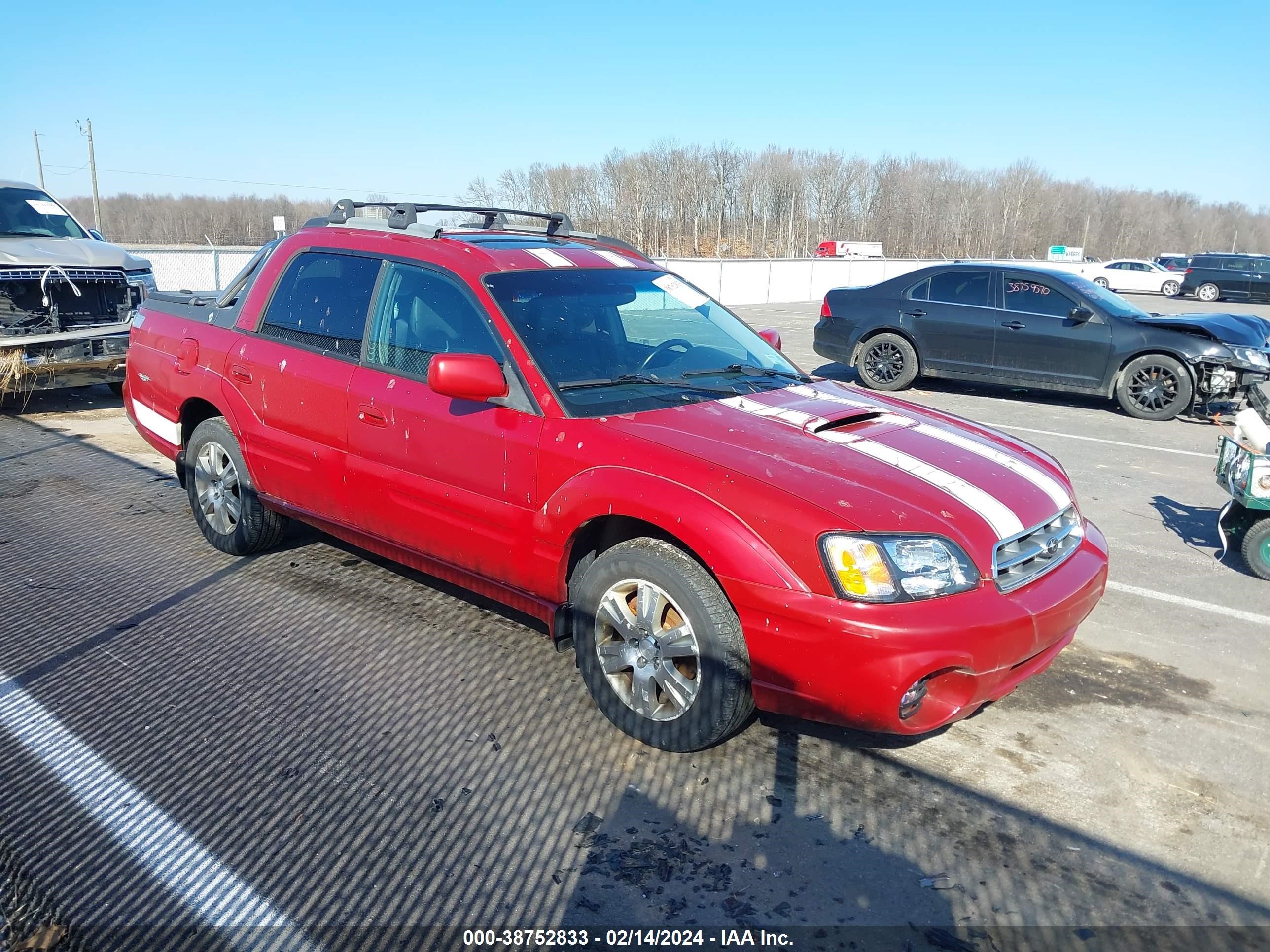 SUBARU BAJA 2005 4s4bt63c555107379