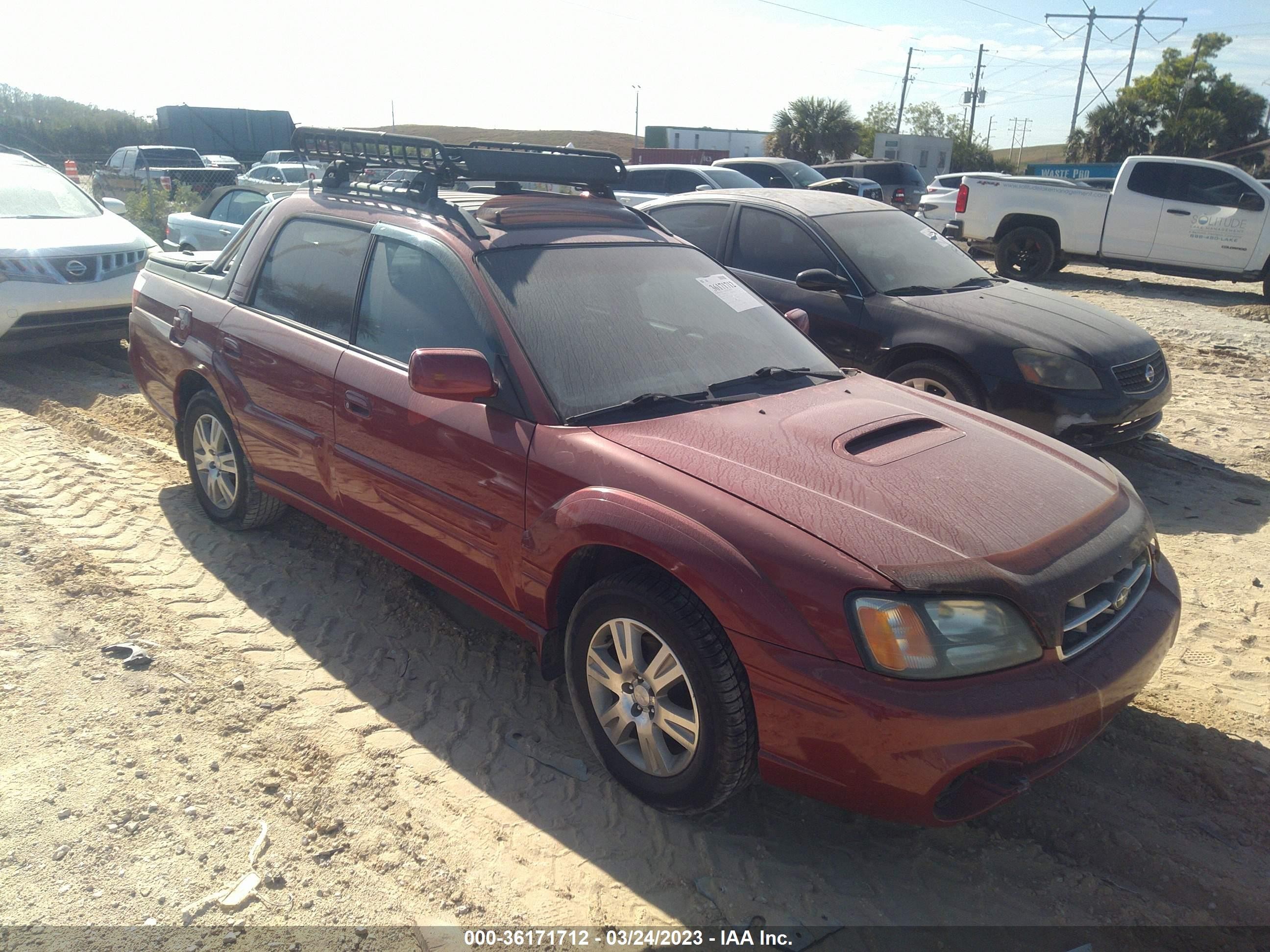 SUBARU BAJA 2005 4s4bt63cx55106891