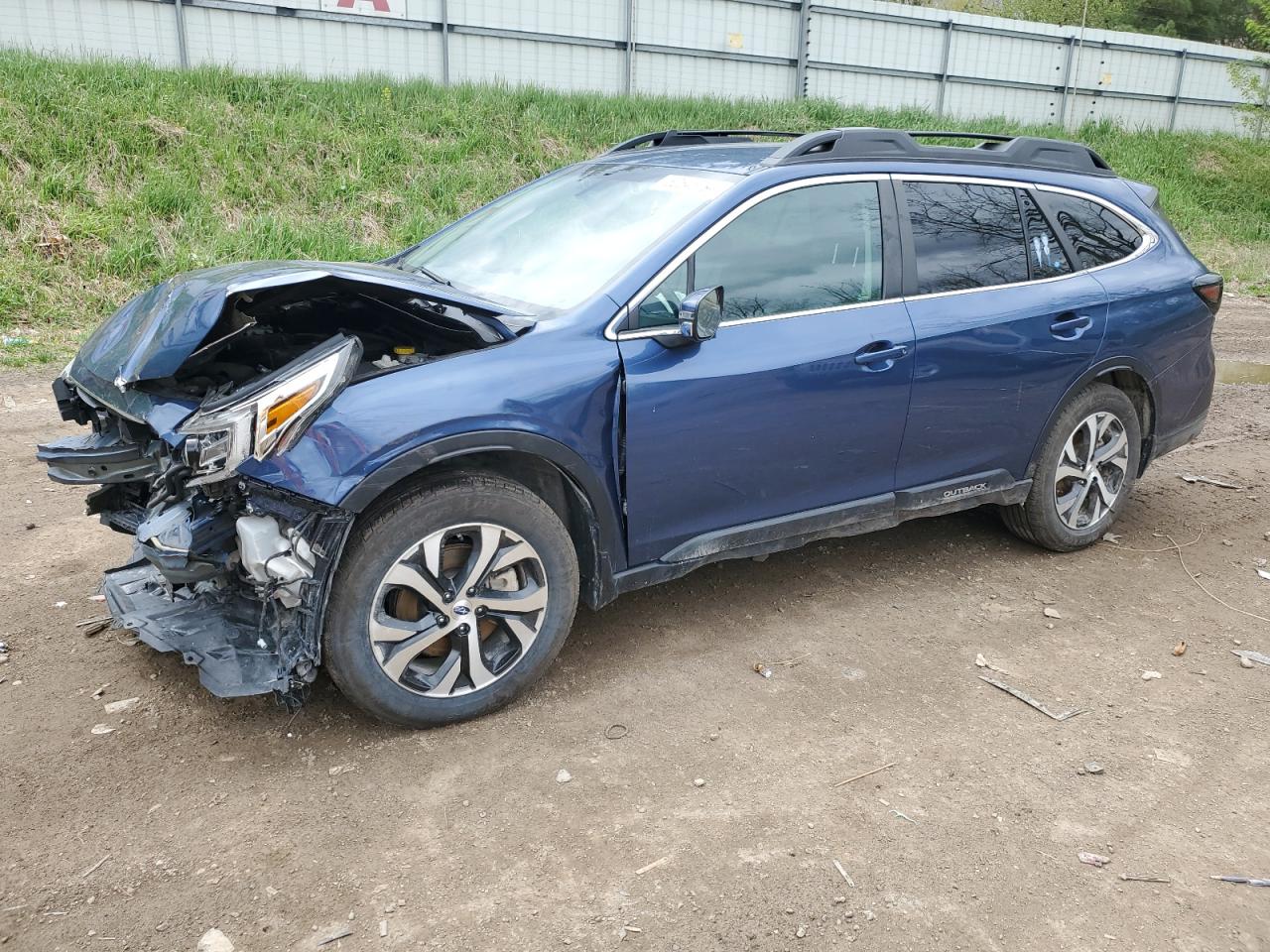 SUBARU OUTBACK 2021 4s4btamcxm3116588