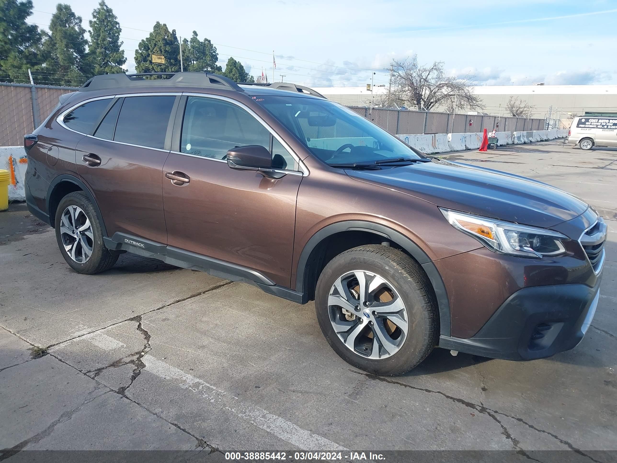 SUBARU OUTBACK 2021 4s4btancxm3178068