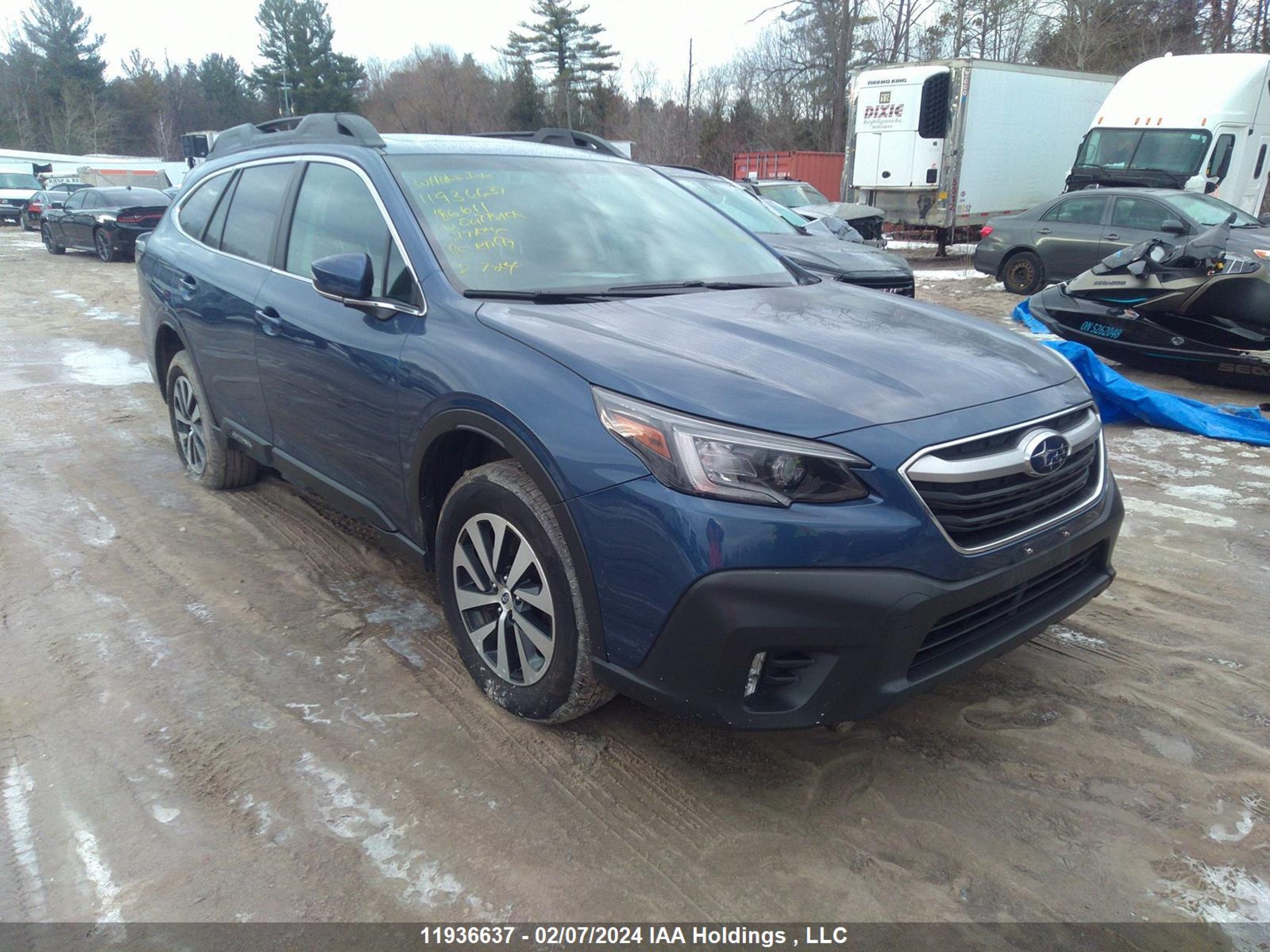 SUBARU OUTBACK 2022 4s4btdec8n3186611