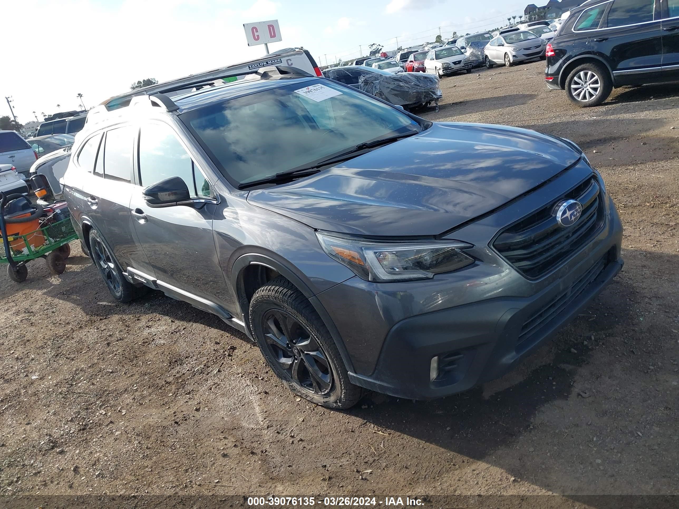 SUBARU OUTBACK 2020 4s4btgkd9l3260386