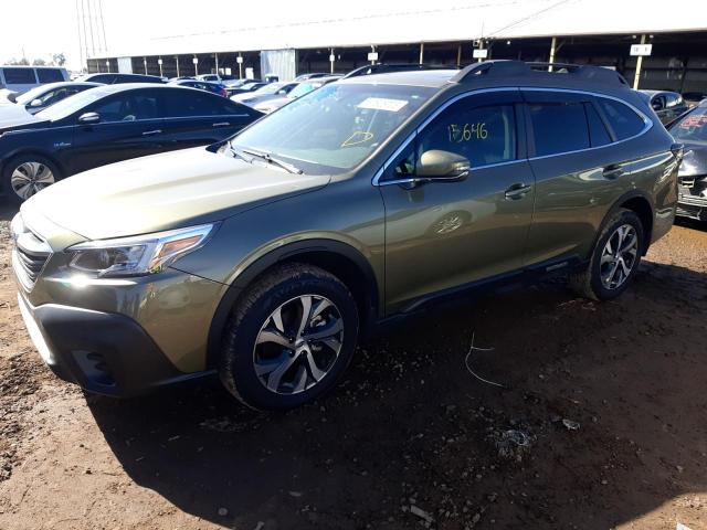 SUBARU OUTBACK LI 2022 4s4btgnd7n3144103