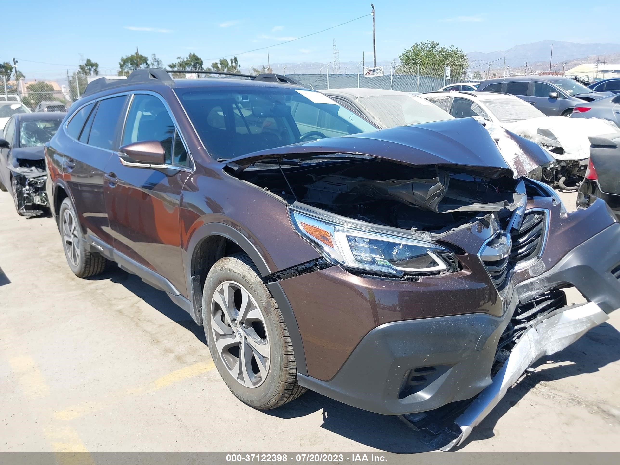 SUBARU OUTBACK 2020 4s4btgnd8l3126173