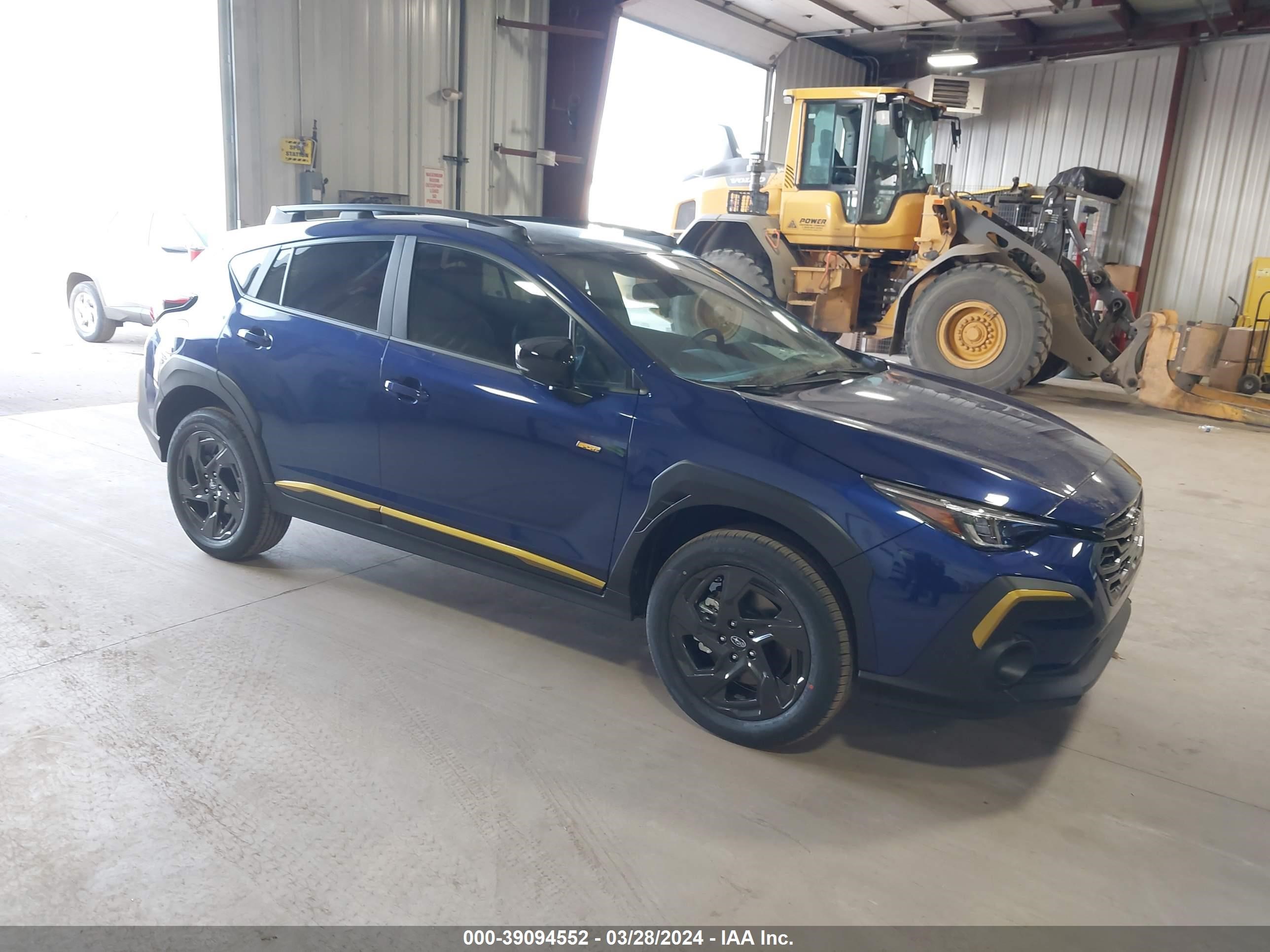 SUBARU CROSSTREK 2024 4s4guhf62r3773315