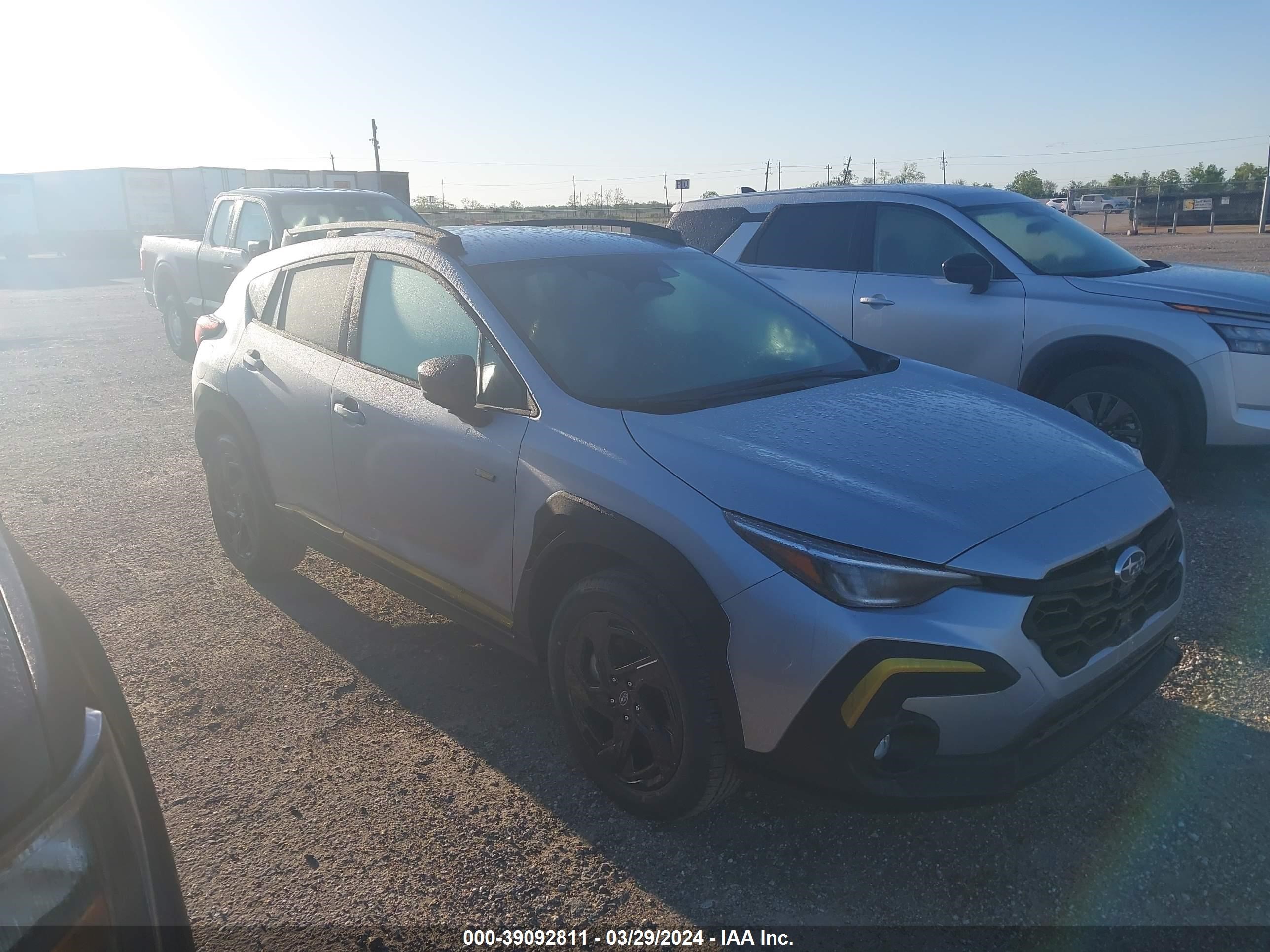 SUBARU CROSSTREK 2024 4s4guhf67r3772581