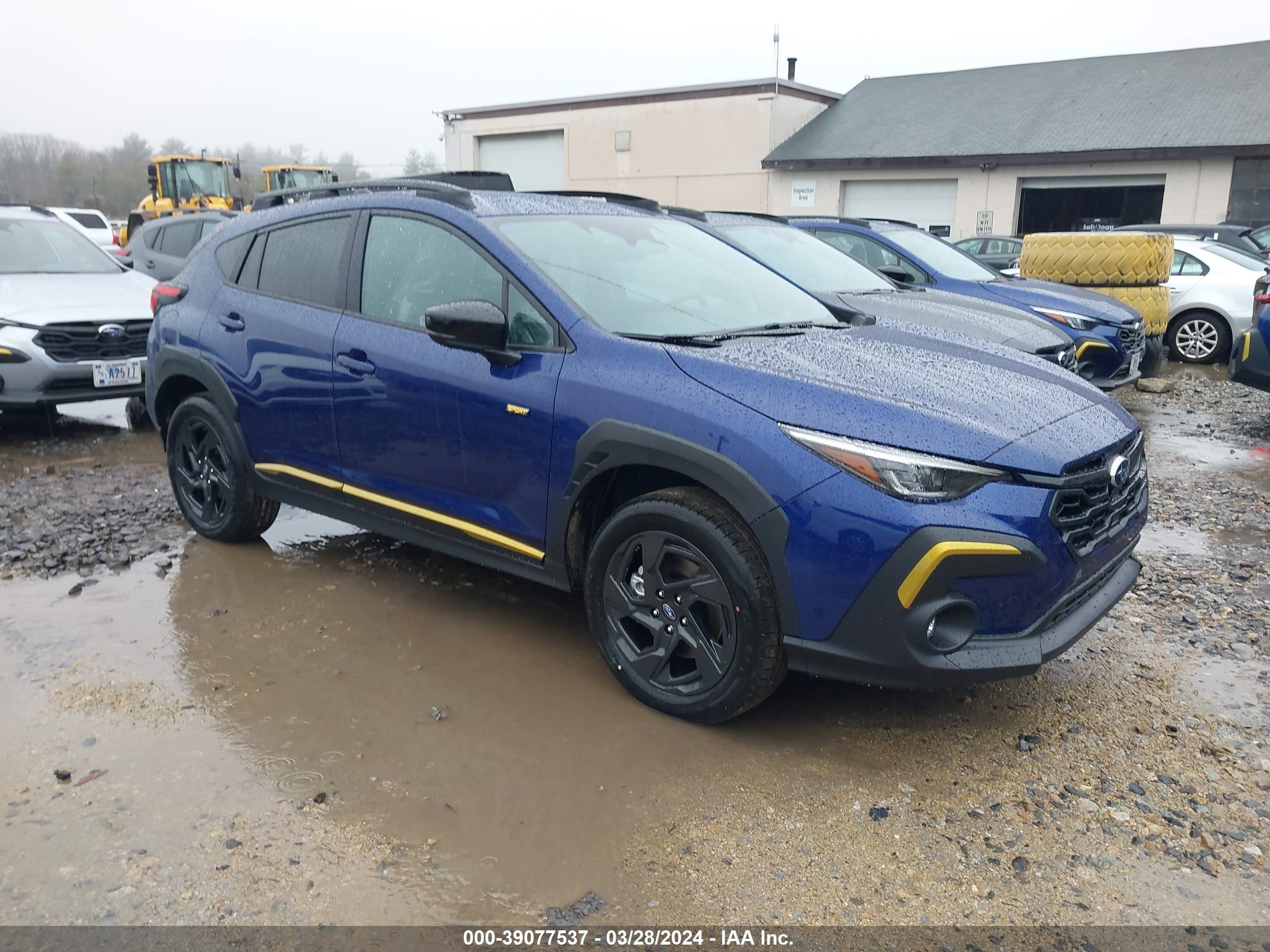 SUBARU CROSSTREK 2024 4s4guhf68r3776011