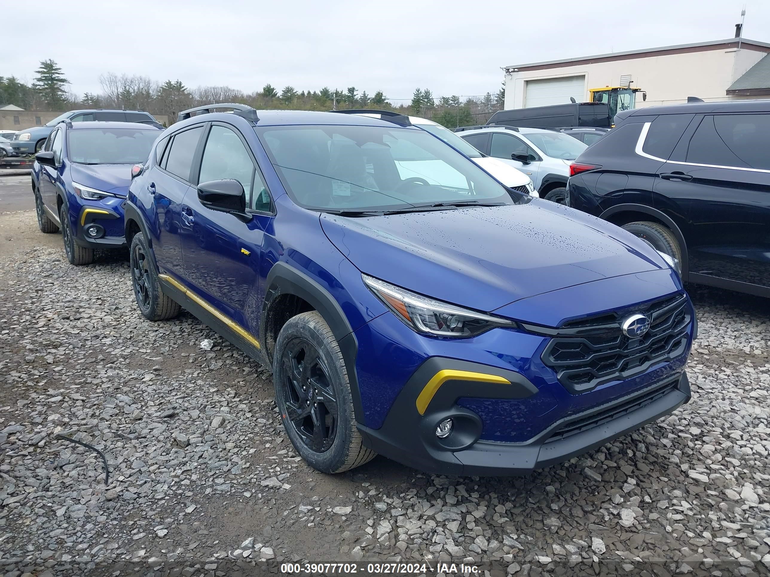 SUBARU CROSSTREK 2024 4s4guhf68r3776087