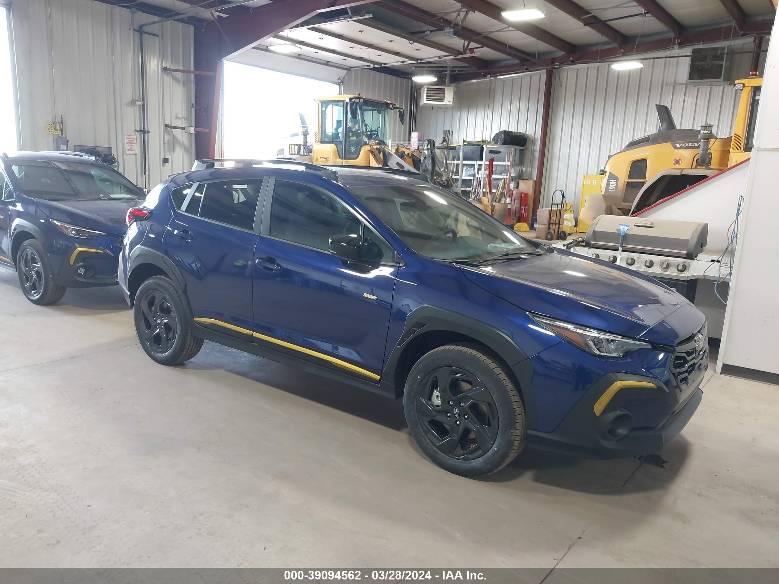 SUBARU CROSSTREK 2024 4s4guhf6xr3768590