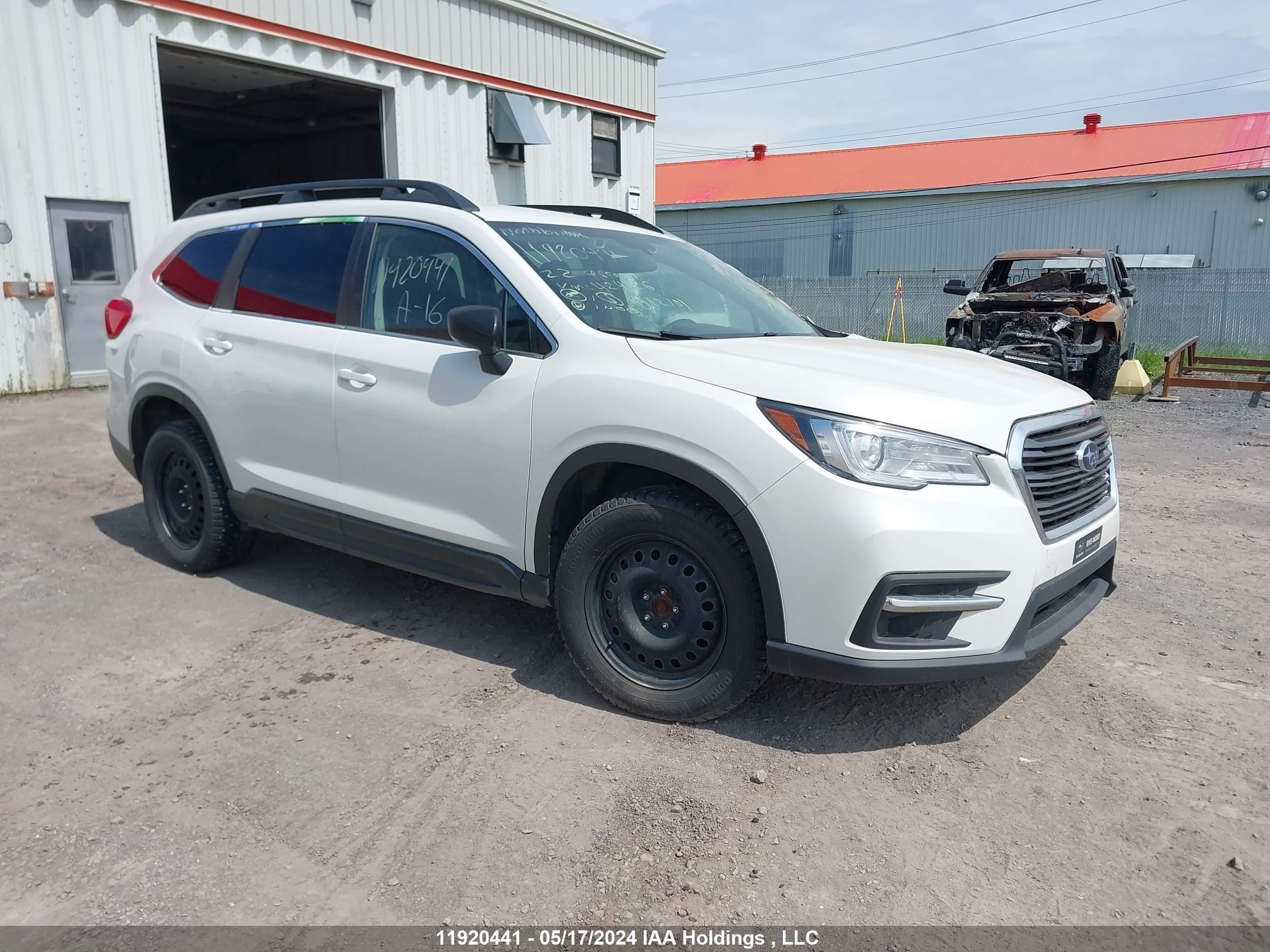 SUBARU ASCENT 2022 4s4wmaad4n3424126