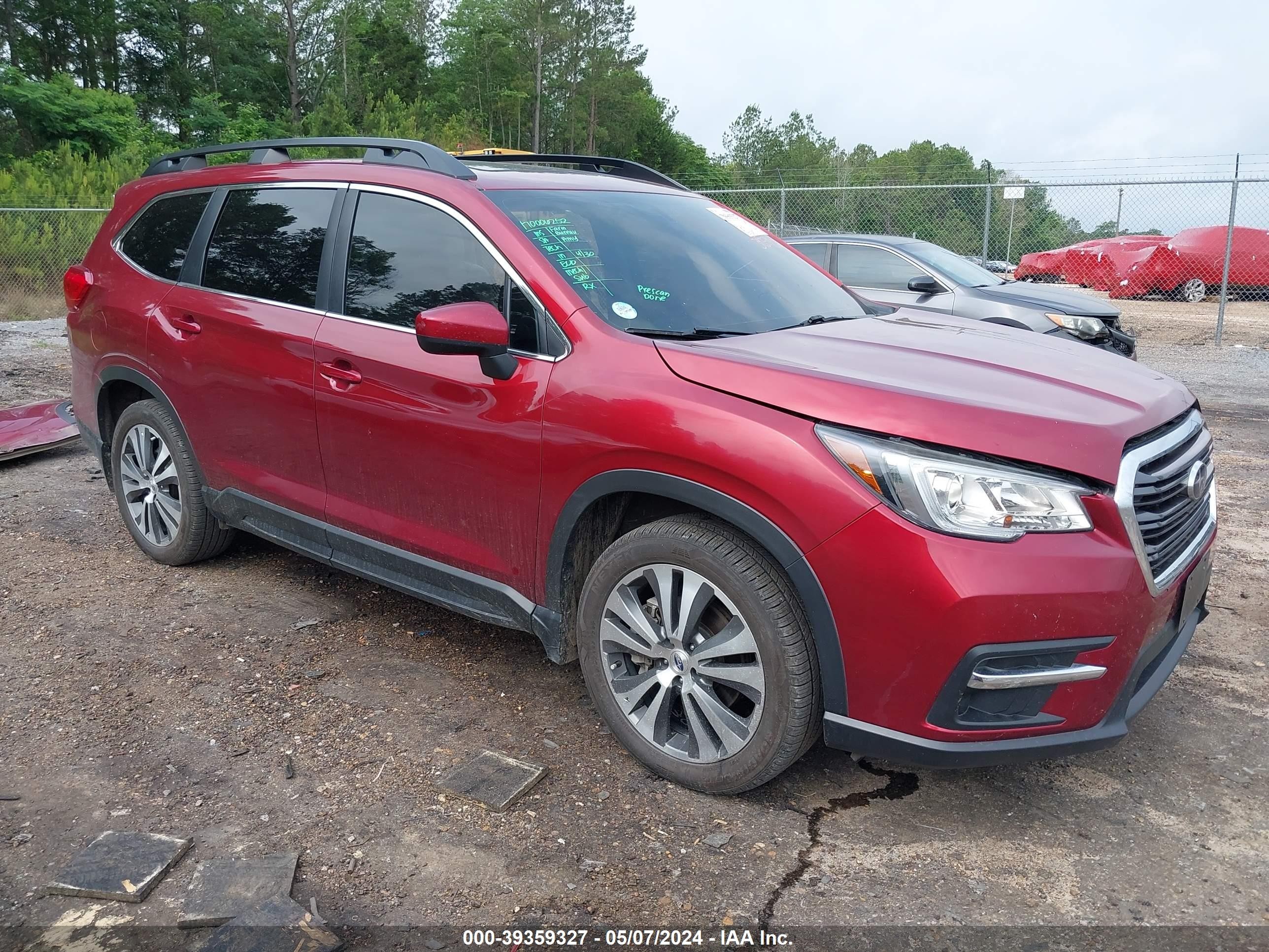 SUBARU ASCENT 2019 4s4wmahd0k3420690