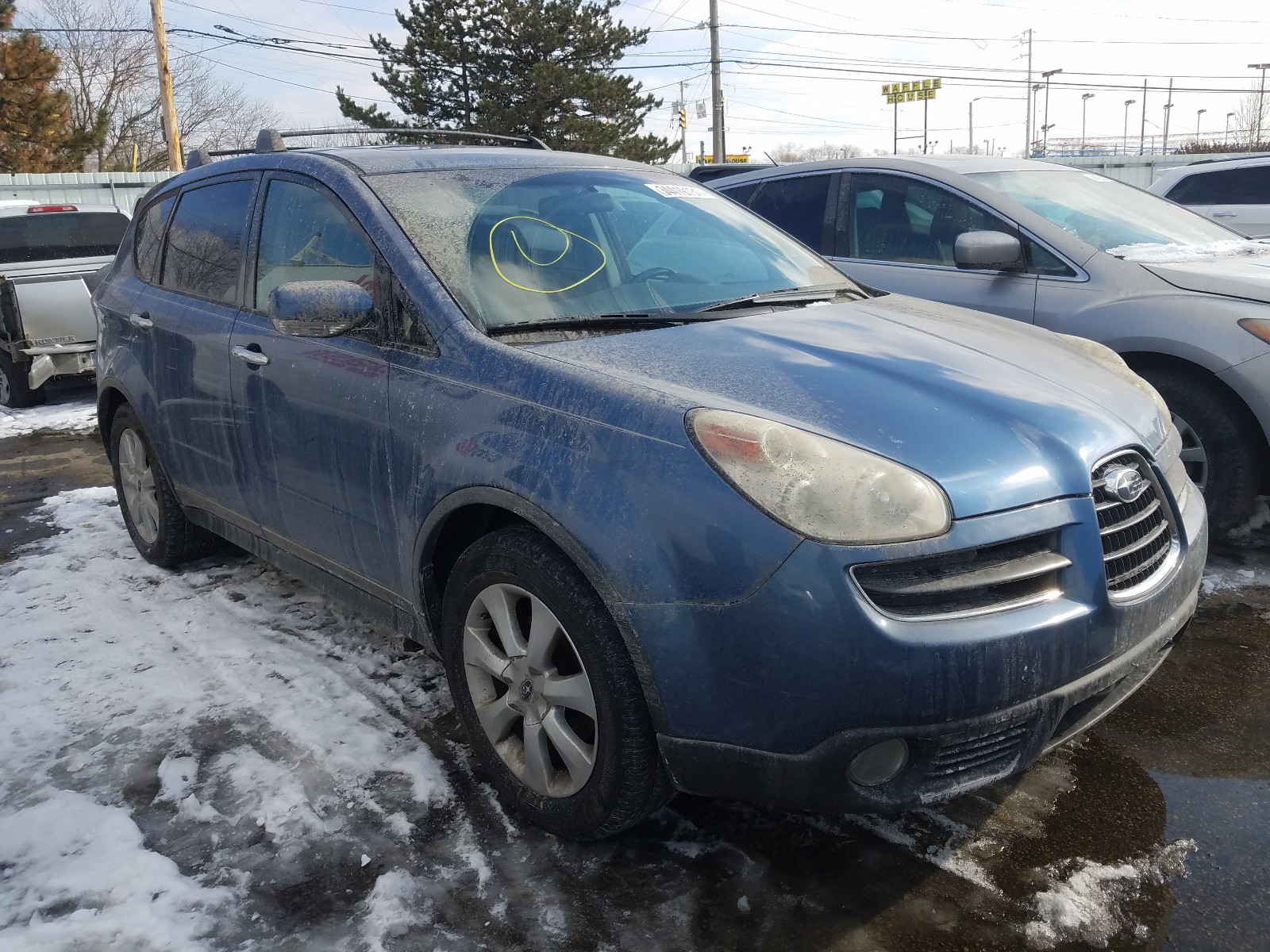 SUBARU B9 TRIBECA 2007 4s4wx82d174402323