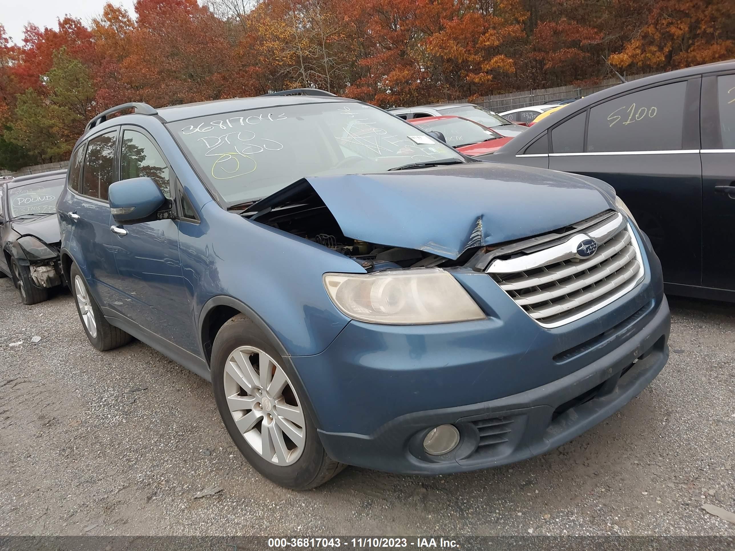 SUBARU TRIBECA 2008 4s4wx92d284402502