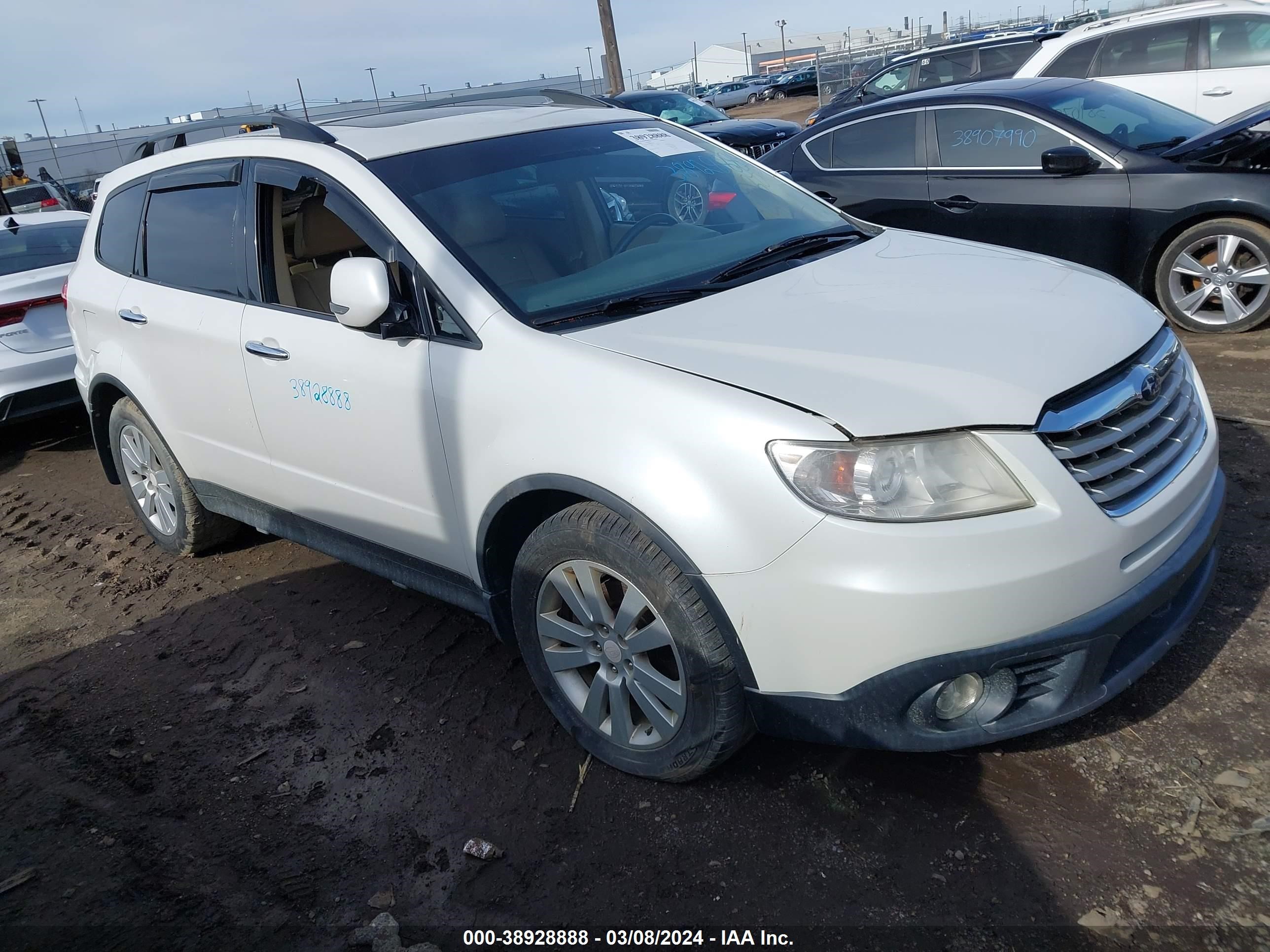 SUBARU TRIBECA 2008 4s4wx93d884401658