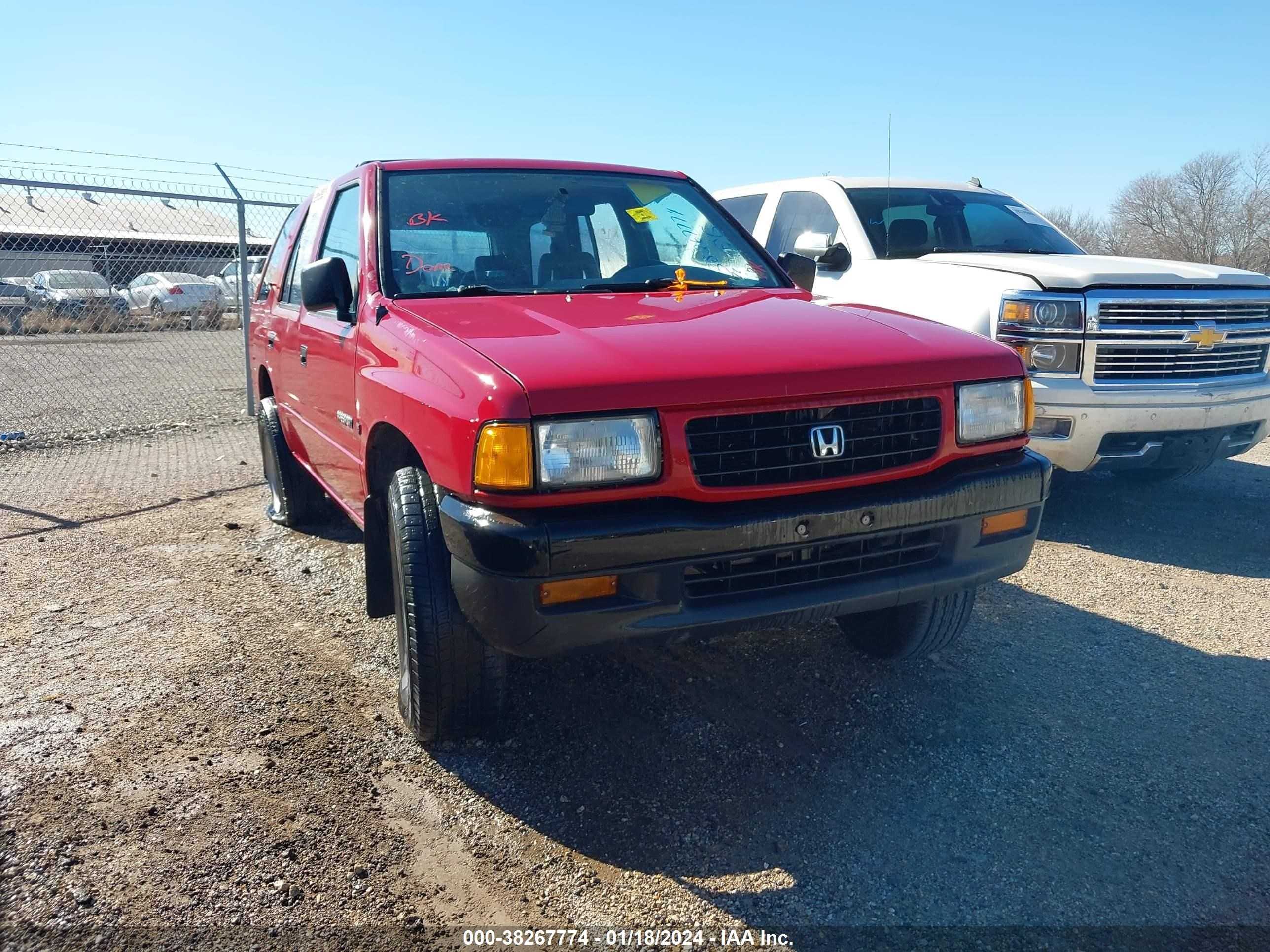 HONDA PASSPORT 1995 4s6ck58vxs4421243