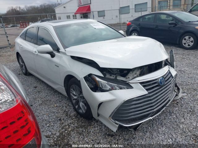 TOYOTA AVALON HYBRID 2020 4t1a21fb4lu015669