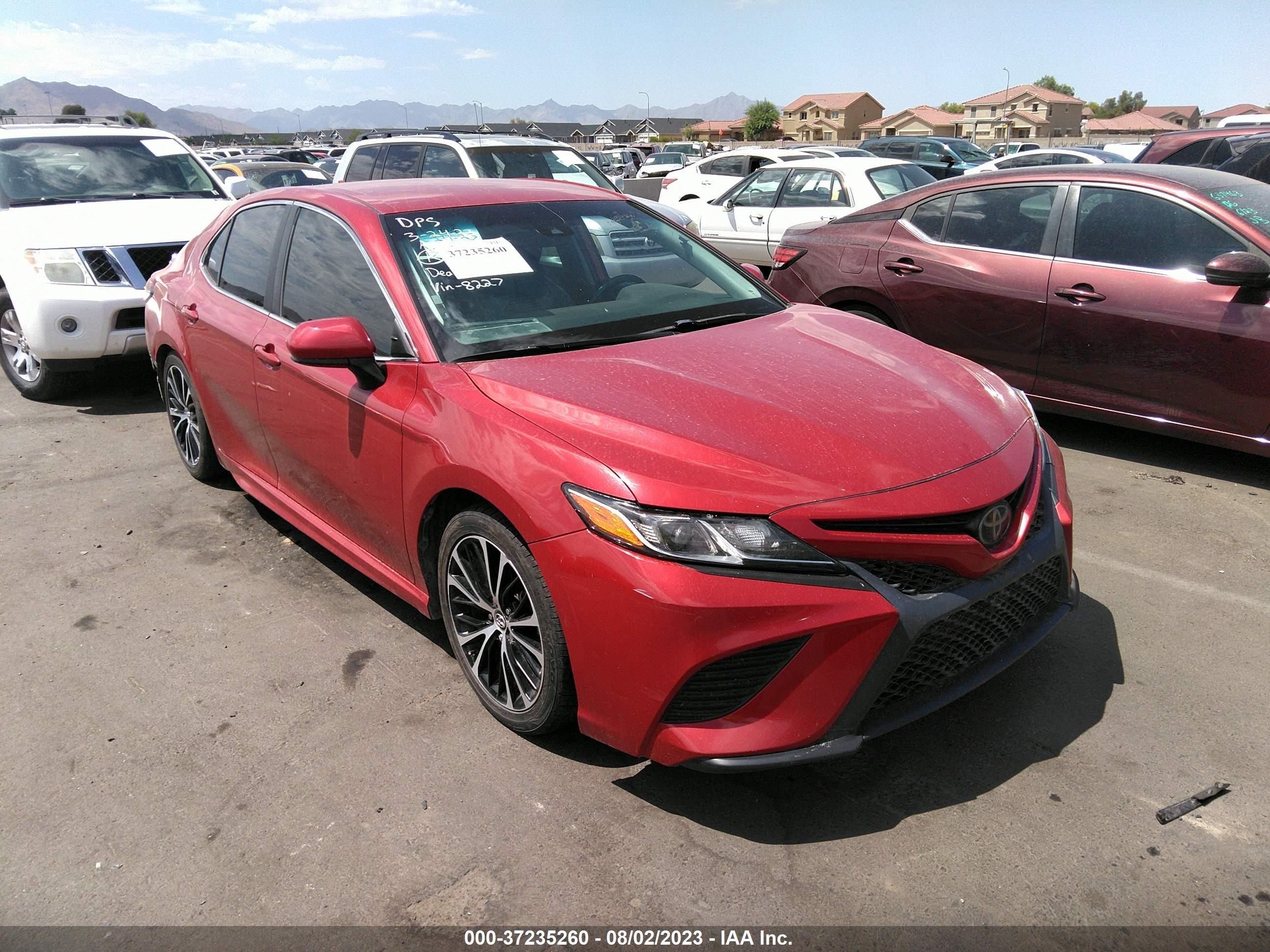 TOYOTA CAMRY 2019 4t1b11hk1ku298227